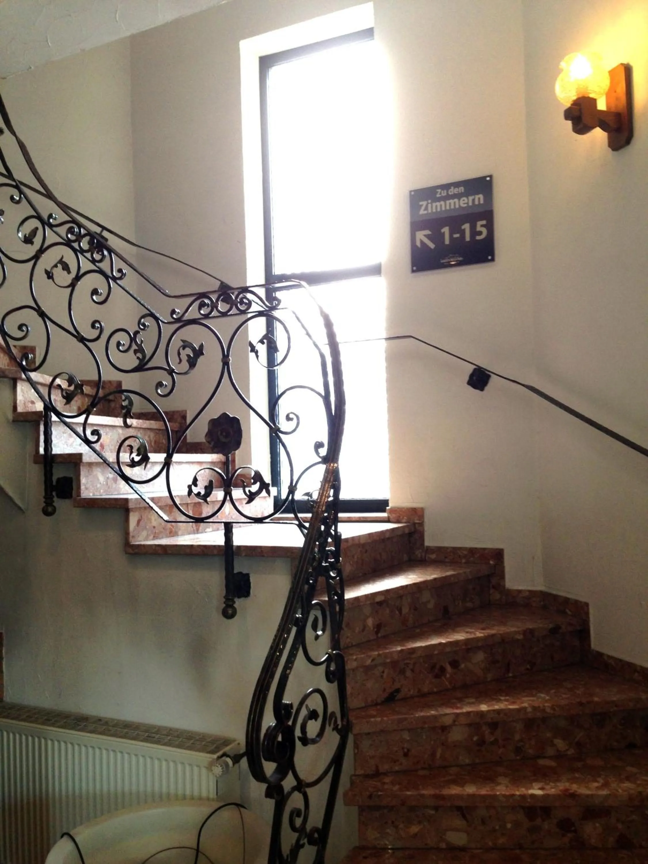 Decorative detail in Hotel Waldschlösschen