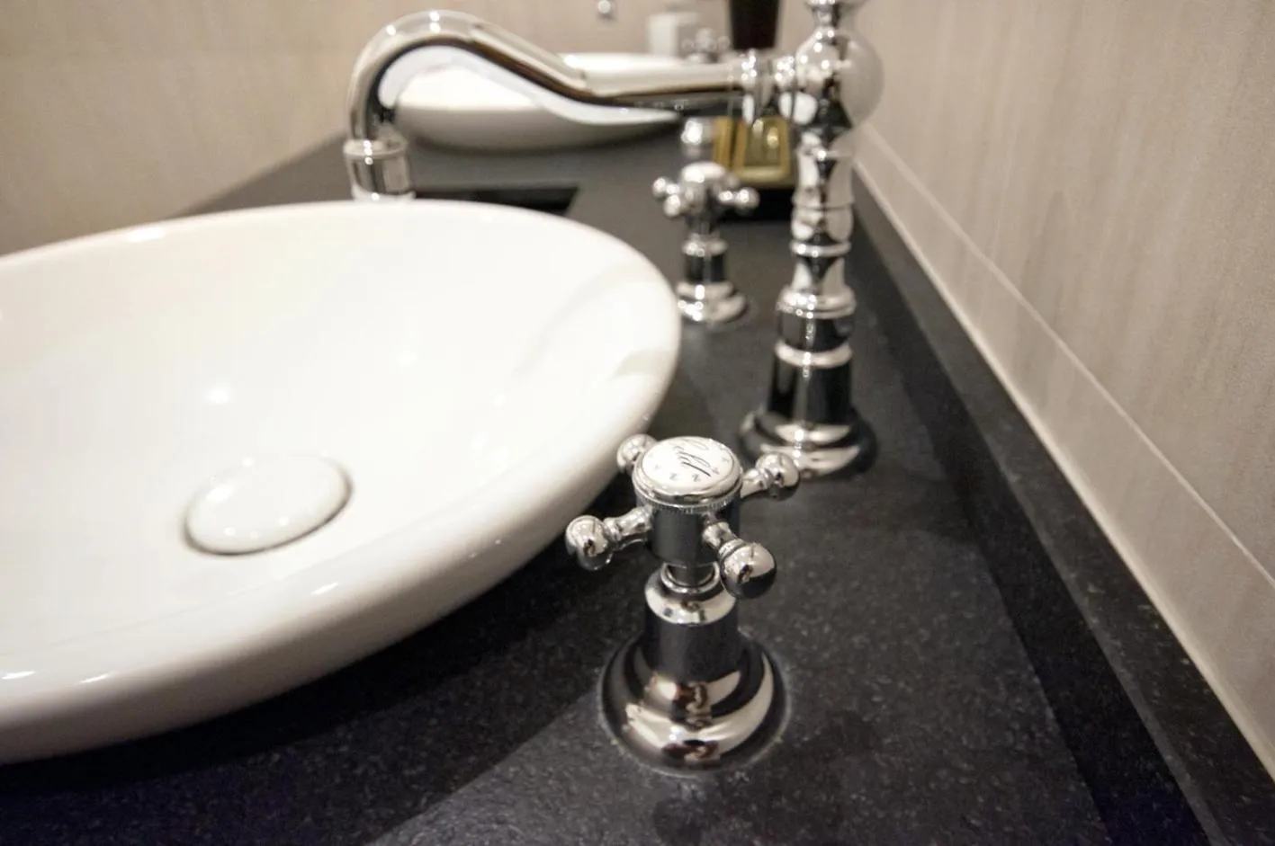 Bathroom in Hotel Restaurant Am Kring