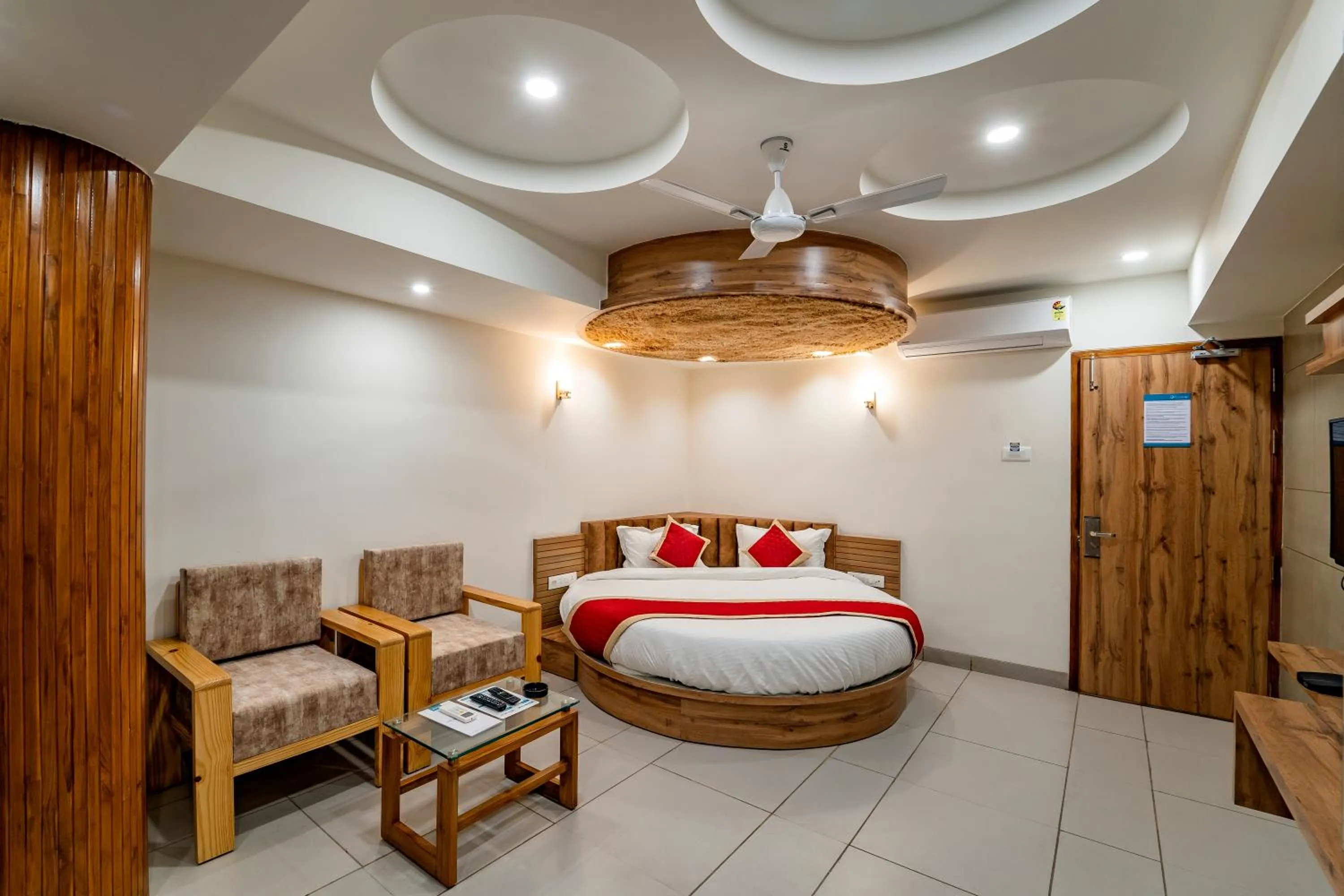 Bed in Hotel Pleasant Lake