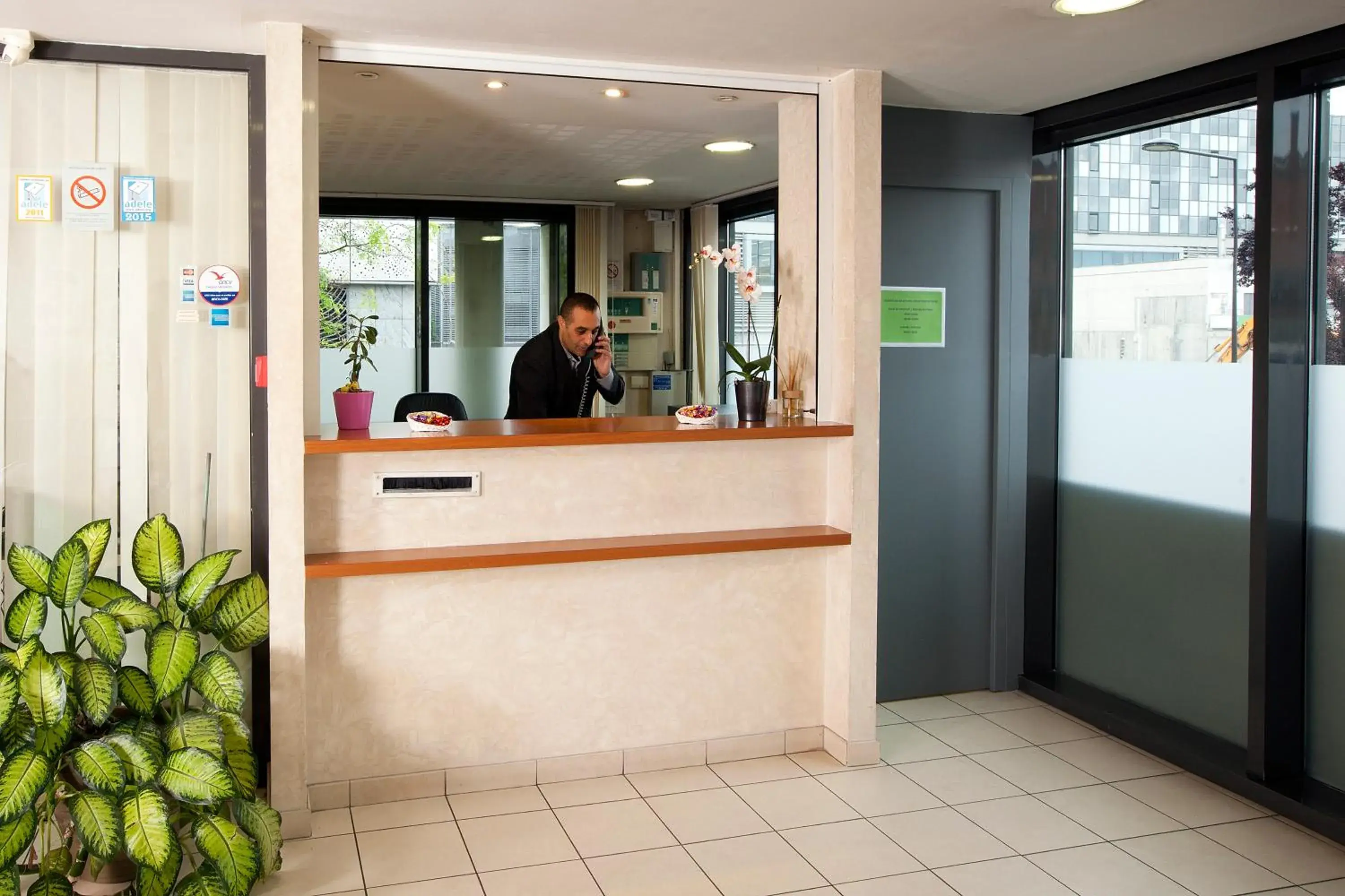 Lobby or reception in Séjours & Affaires Paris Ivry Lobby or reception in Séjours & Affaires Paris Ivry