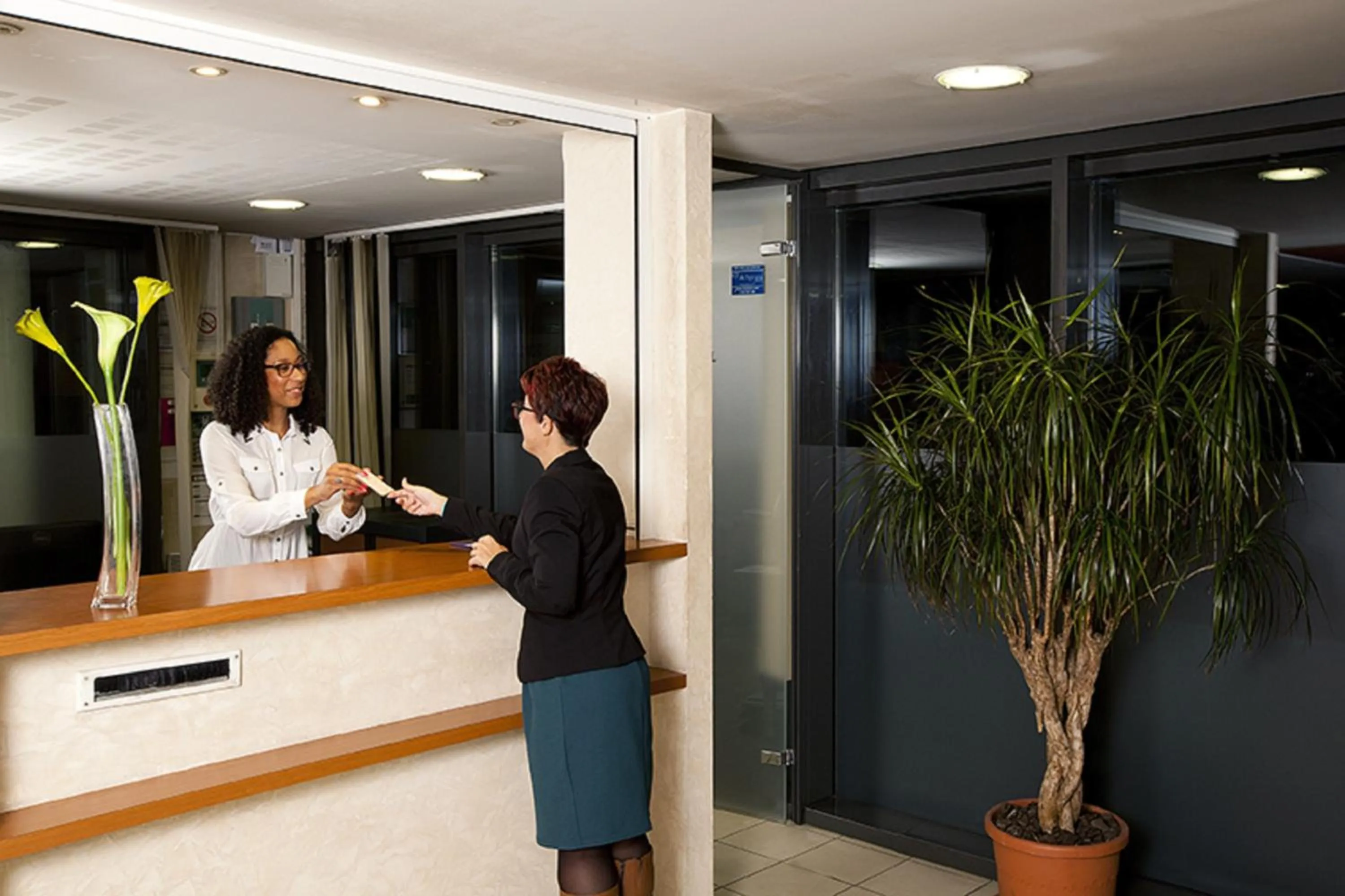 Lobby or reception in Séjours & Affaires Paris Ivry