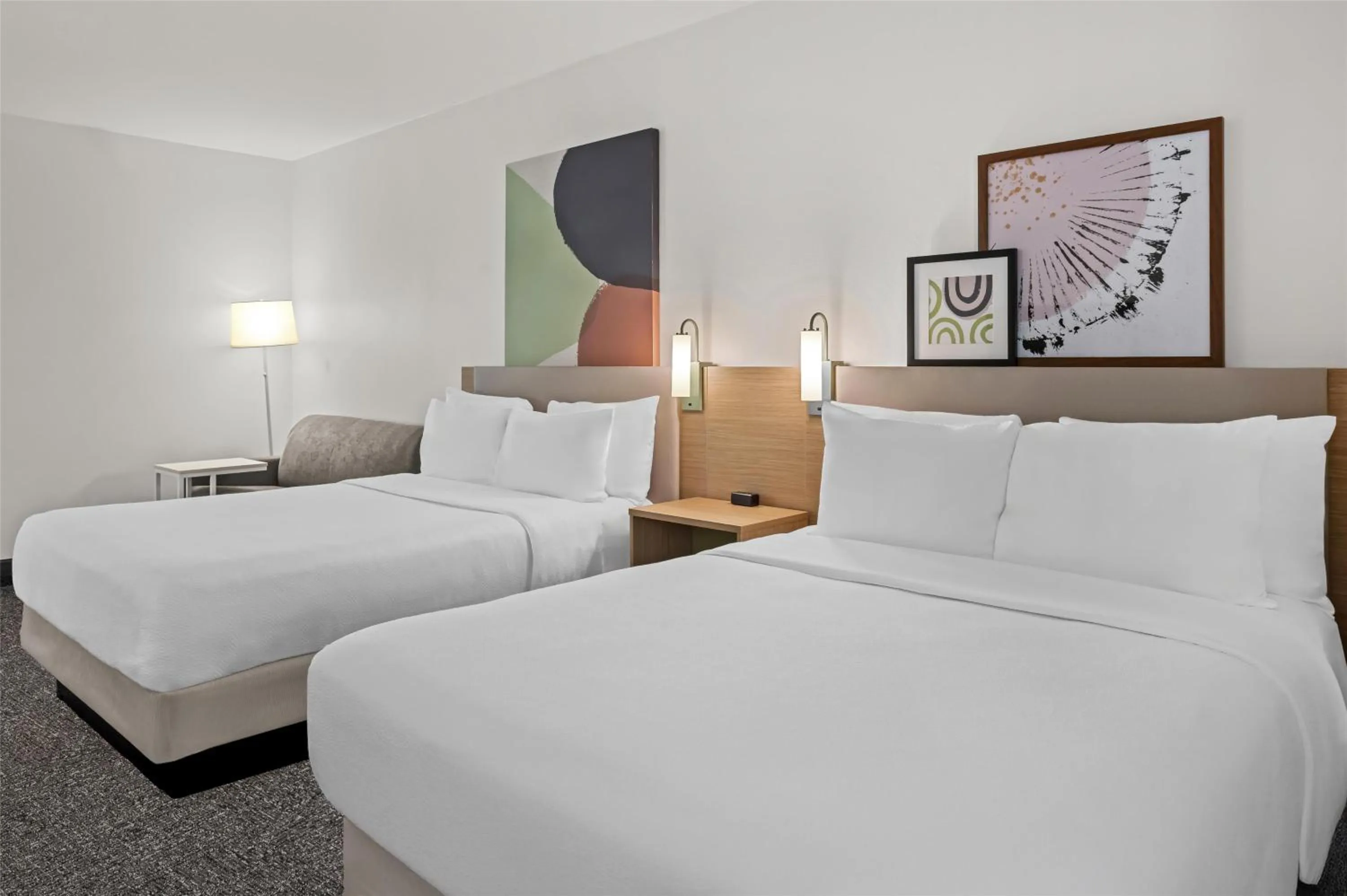 Living room, Bed in Spark by Hilton Bluffton Hilton Head Island