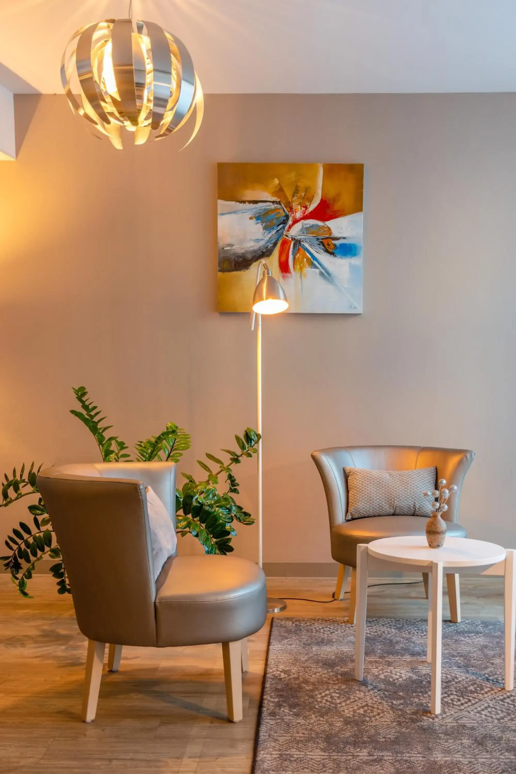 Lobby or reception in Hôtel L'Empreinte Lobby or reception in Hôtel L'Empreinte