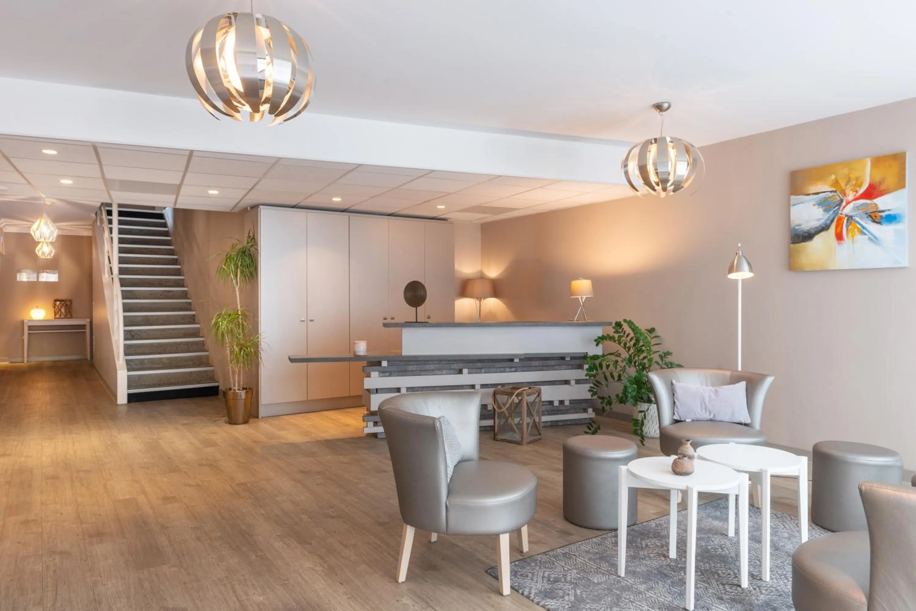 Lobby or reception in Hôtel L'Empreinte