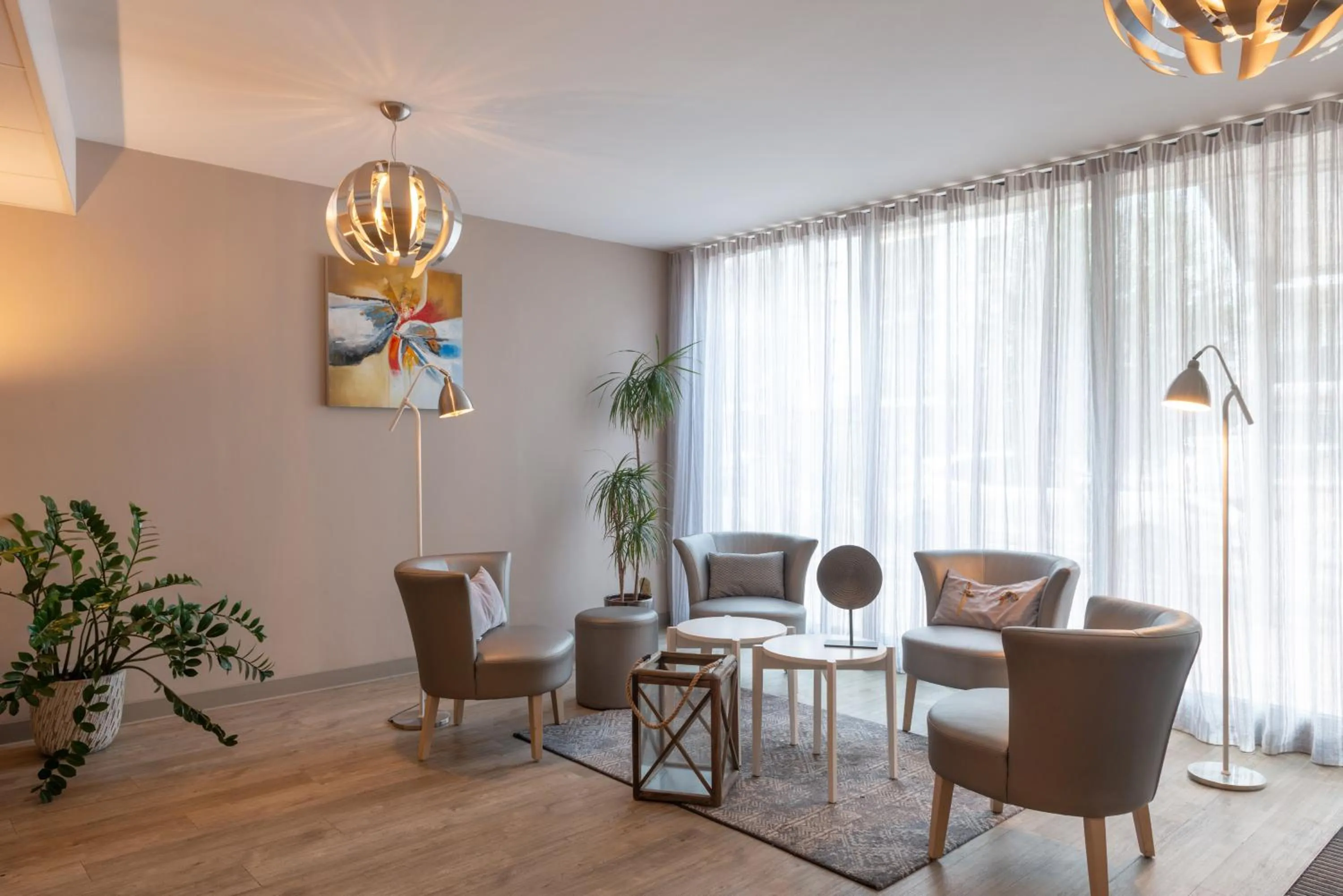 Living room in Hôtel L'Empreinte