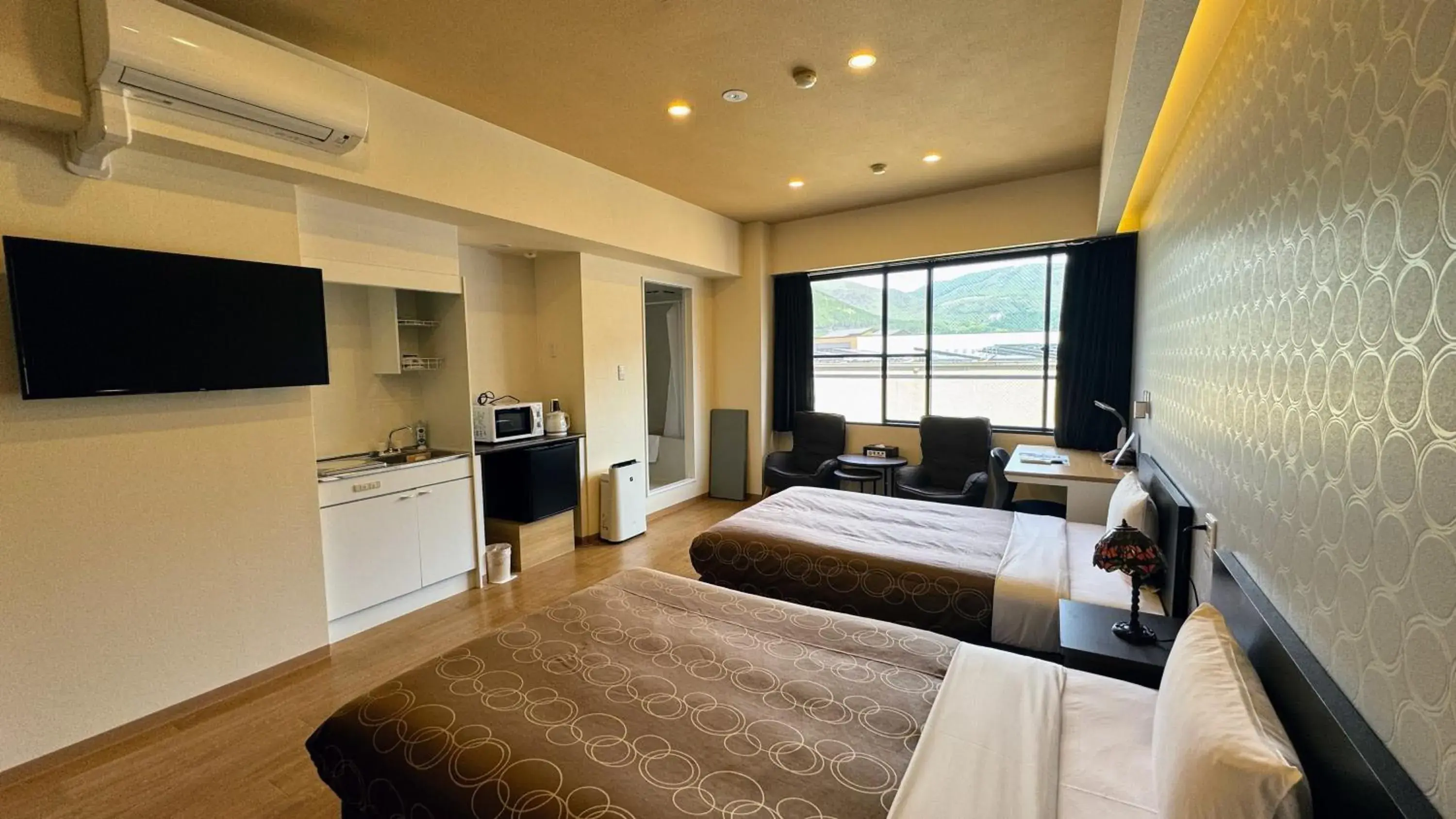 Twin Room with Small Kitchen 201,202 in Yufuin Akarinoyado Twin Room with Small Kitchen 201,202 in Yufuin Akarinoyado