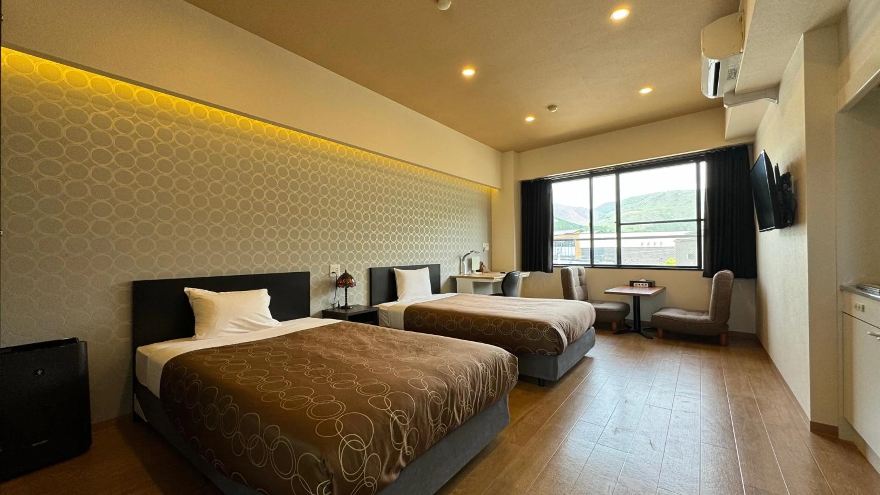 Photo of the whole room, Bed in Yufuin Akarinoyado