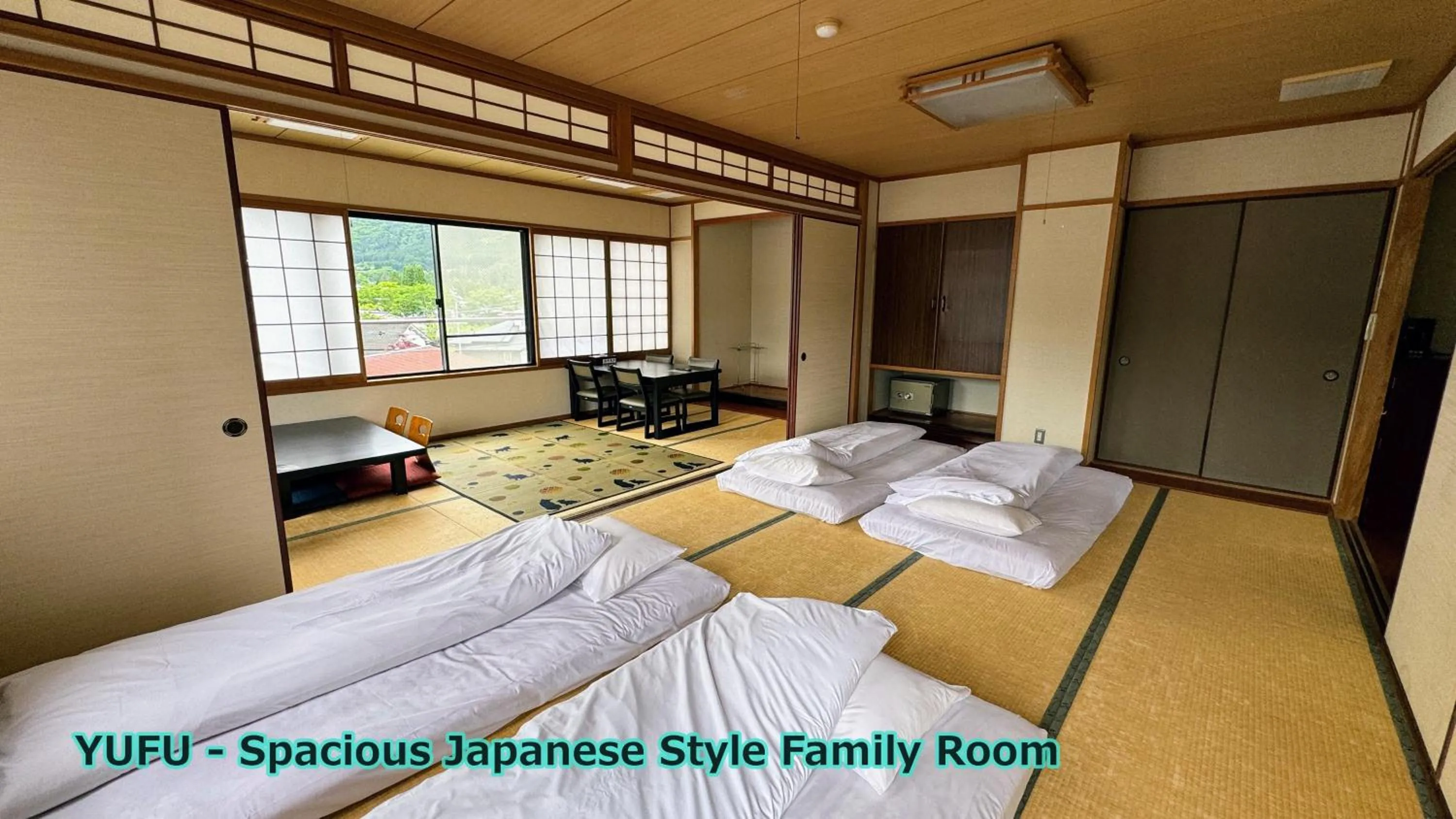 Bedroom, Bed in Yufuin Akarinoyado