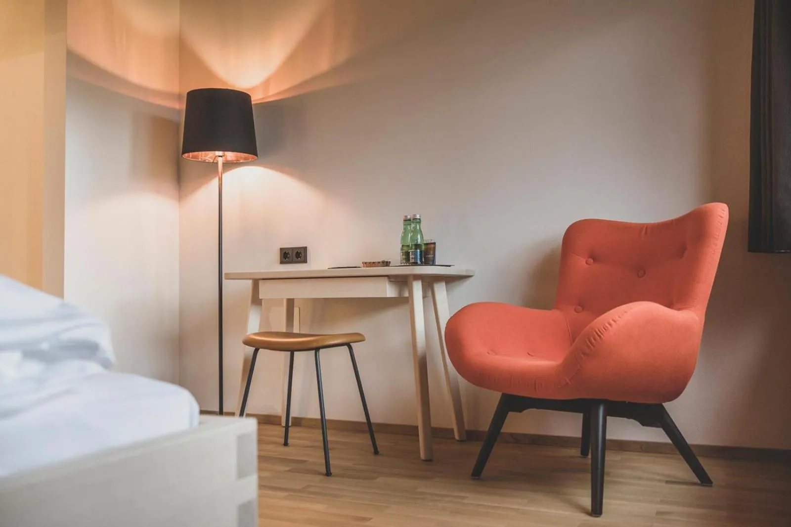 Photo of the whole room, Bed in BOUTIQUEHOTEL das edelweiss