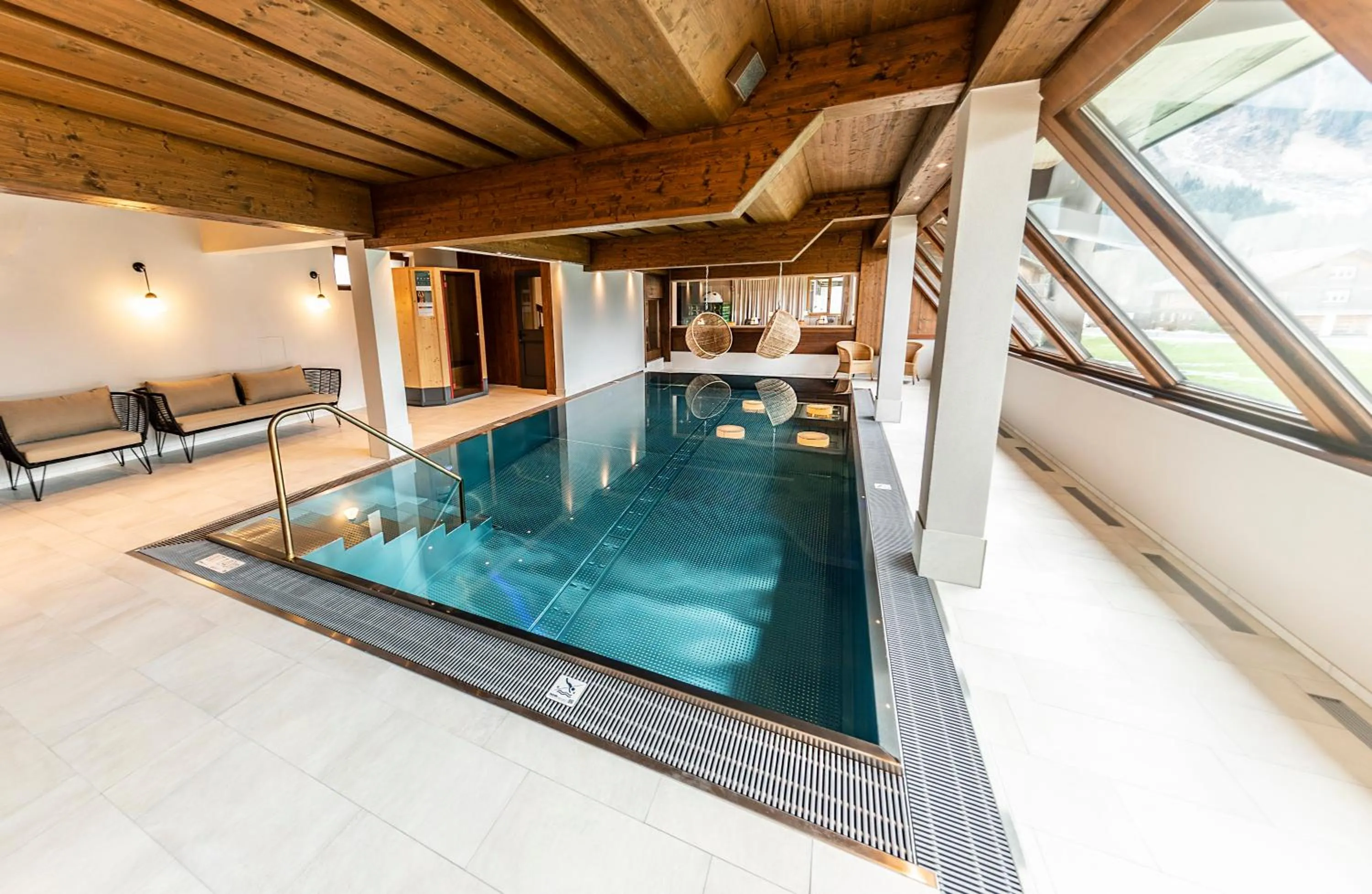 Spa and wellness centre/facilities in BOUTIQUEHOTEL das edelweiss