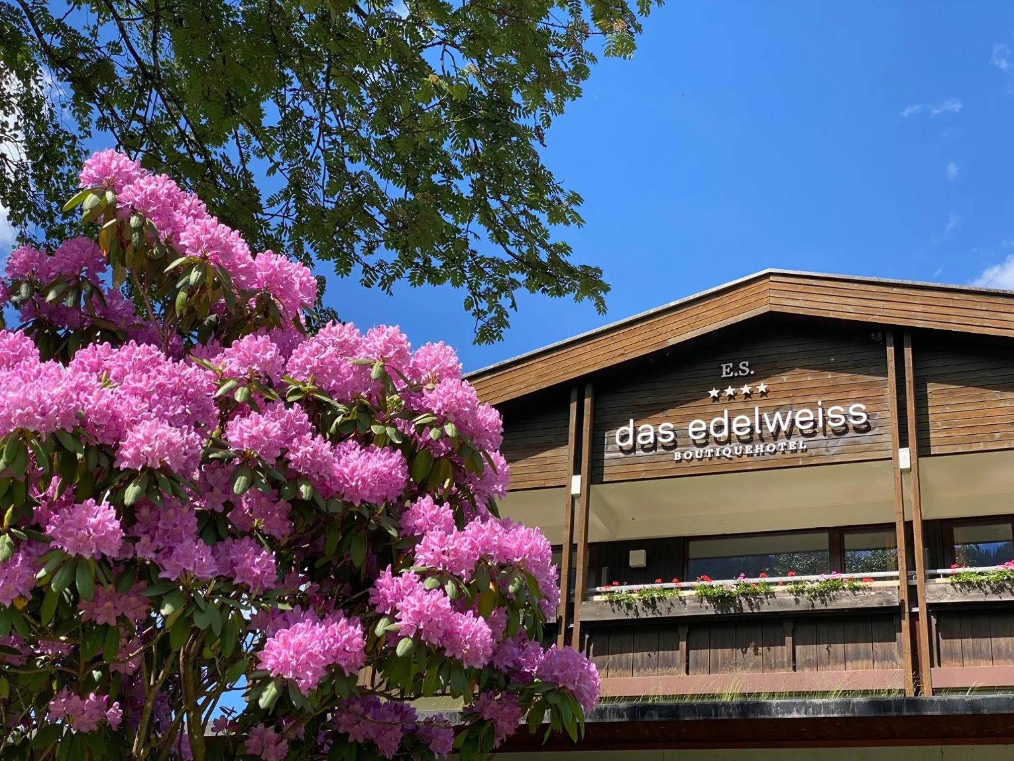 Property building in BOUTIQUEHOTEL das edelweiss
