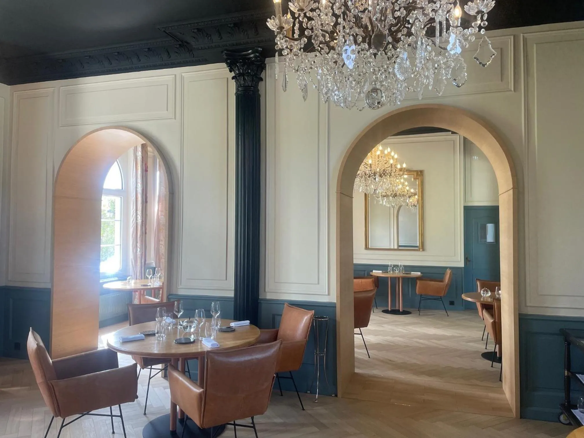 Restaurant/places to eat in Grand Hôtel "Château de Sully" - Piscine & Spa