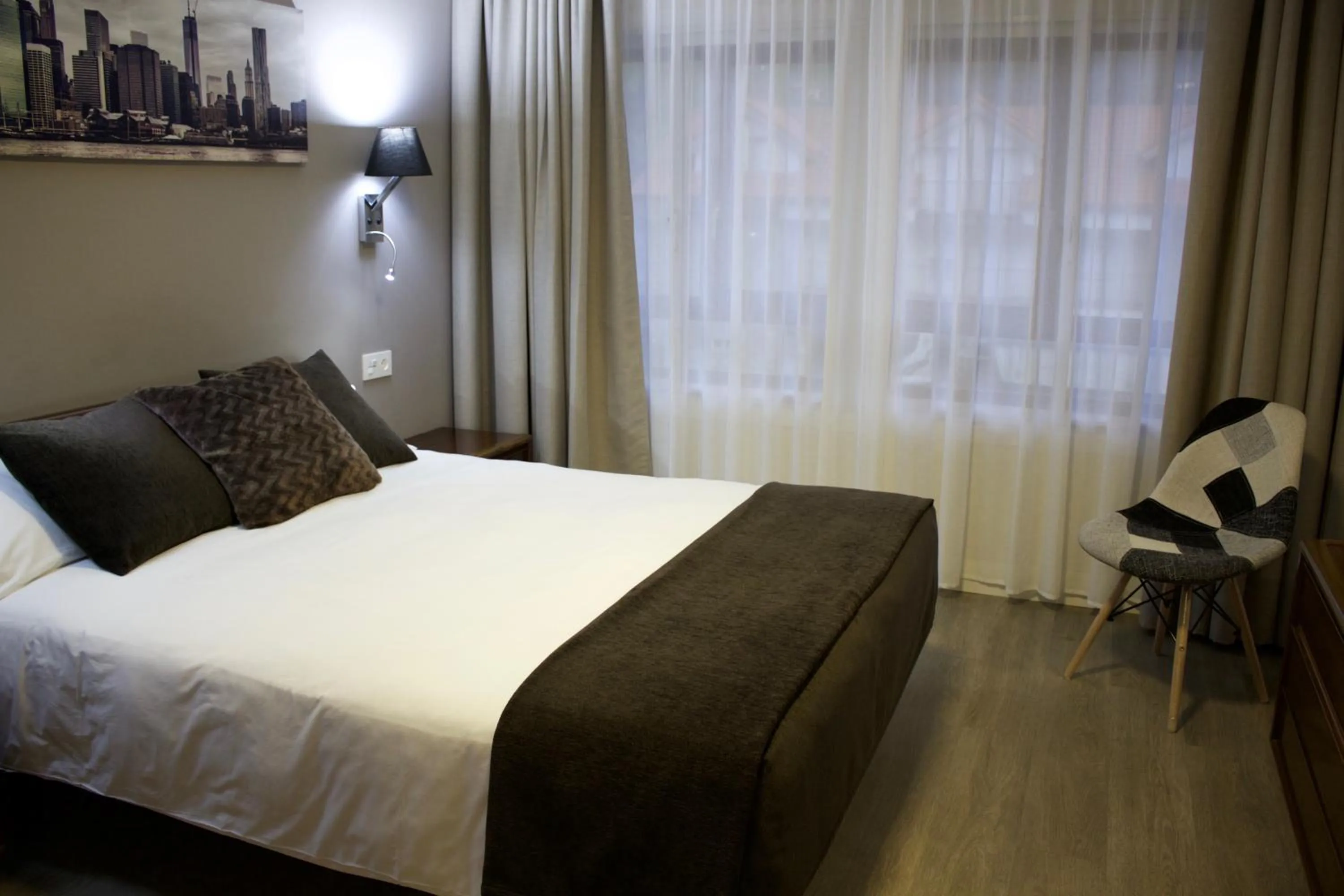 Bed in Hotel El Haya