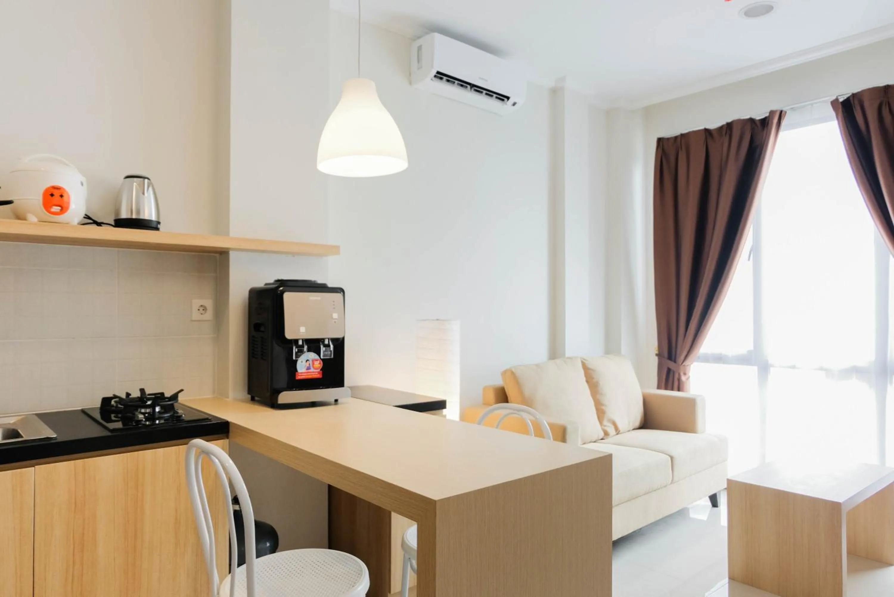 Homey and Simple 1BR at Asatti Apartment By Travelio