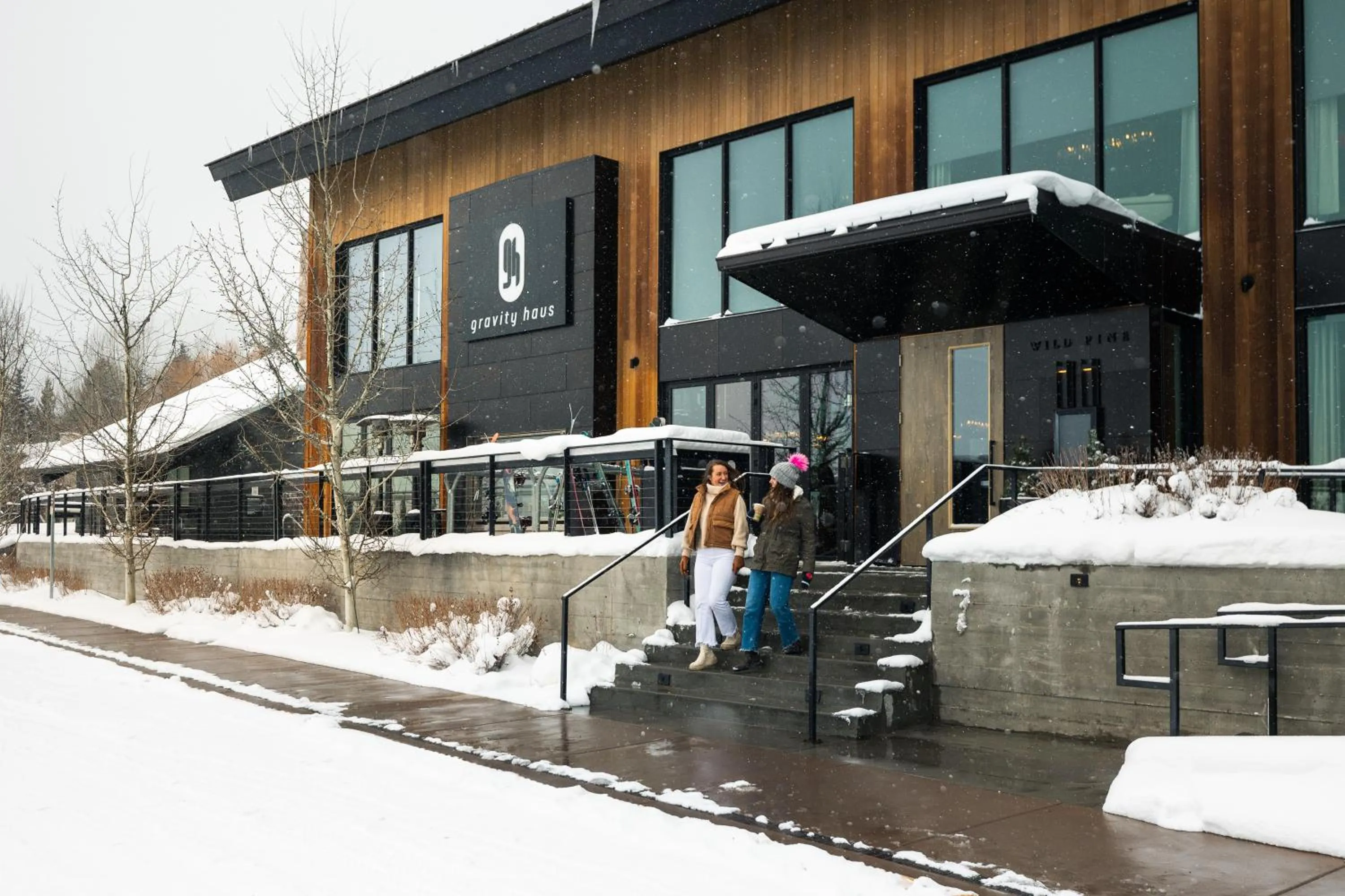Property building in Gravity Haus Jackson Hole