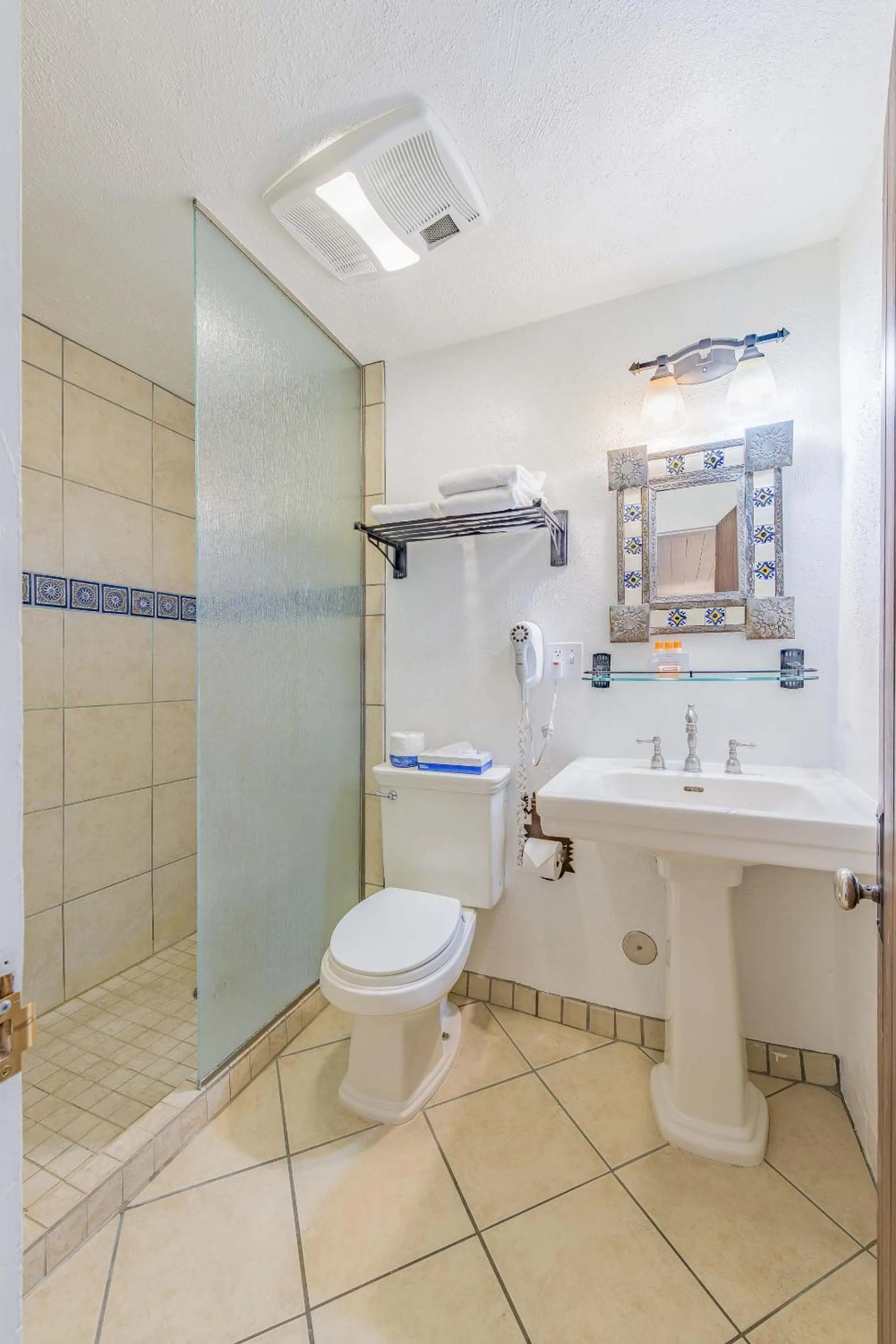 Bathroom in The Historic Taos Inn