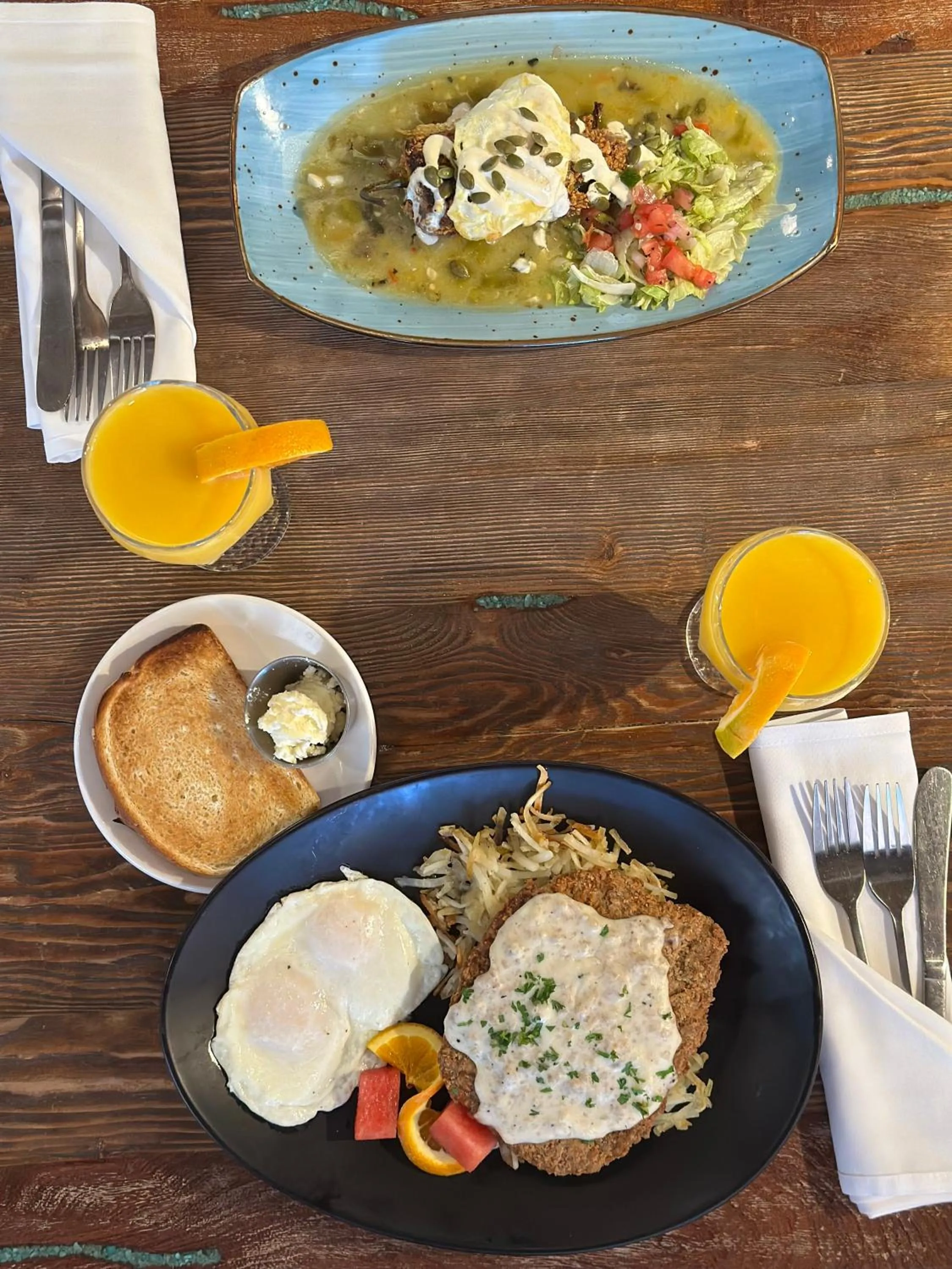 Breakfast in The Historic Taos Inn