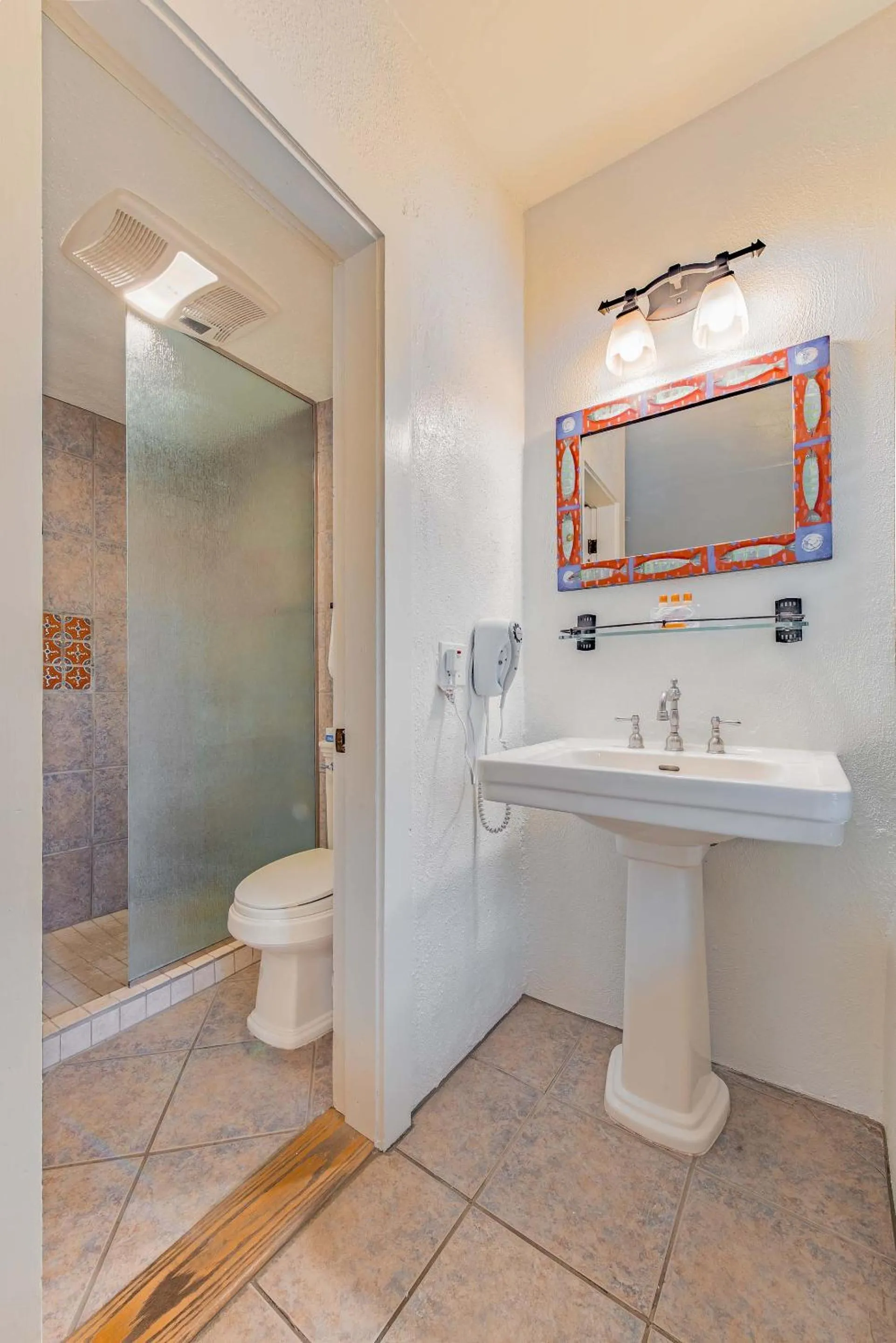 Bathroom in The Historic Taos Inn