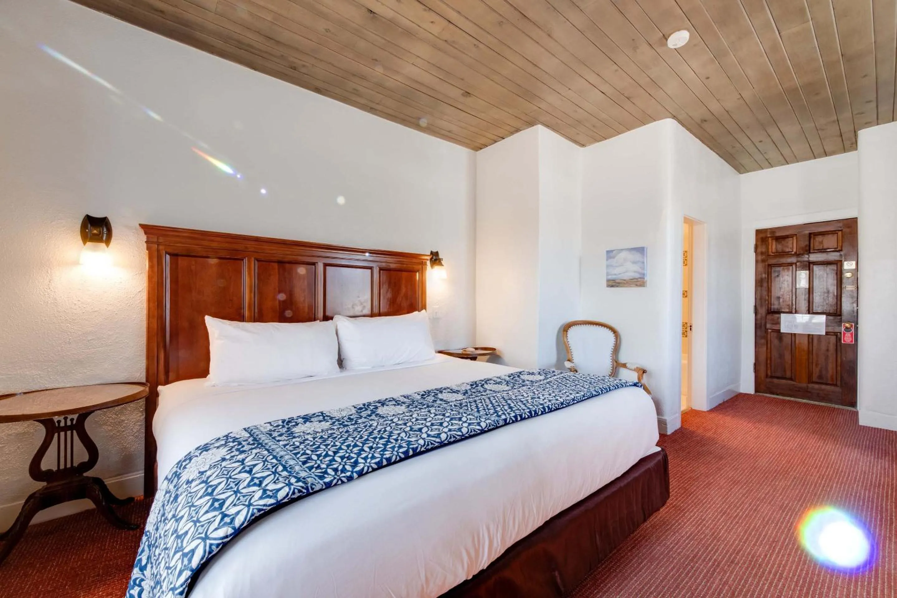 Bed in The Historic Taos Inn