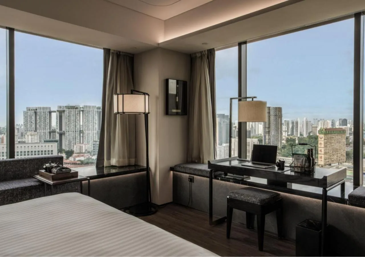 Bedroom, Bed in The Clan Hotel Singapore by Far East Hospitality