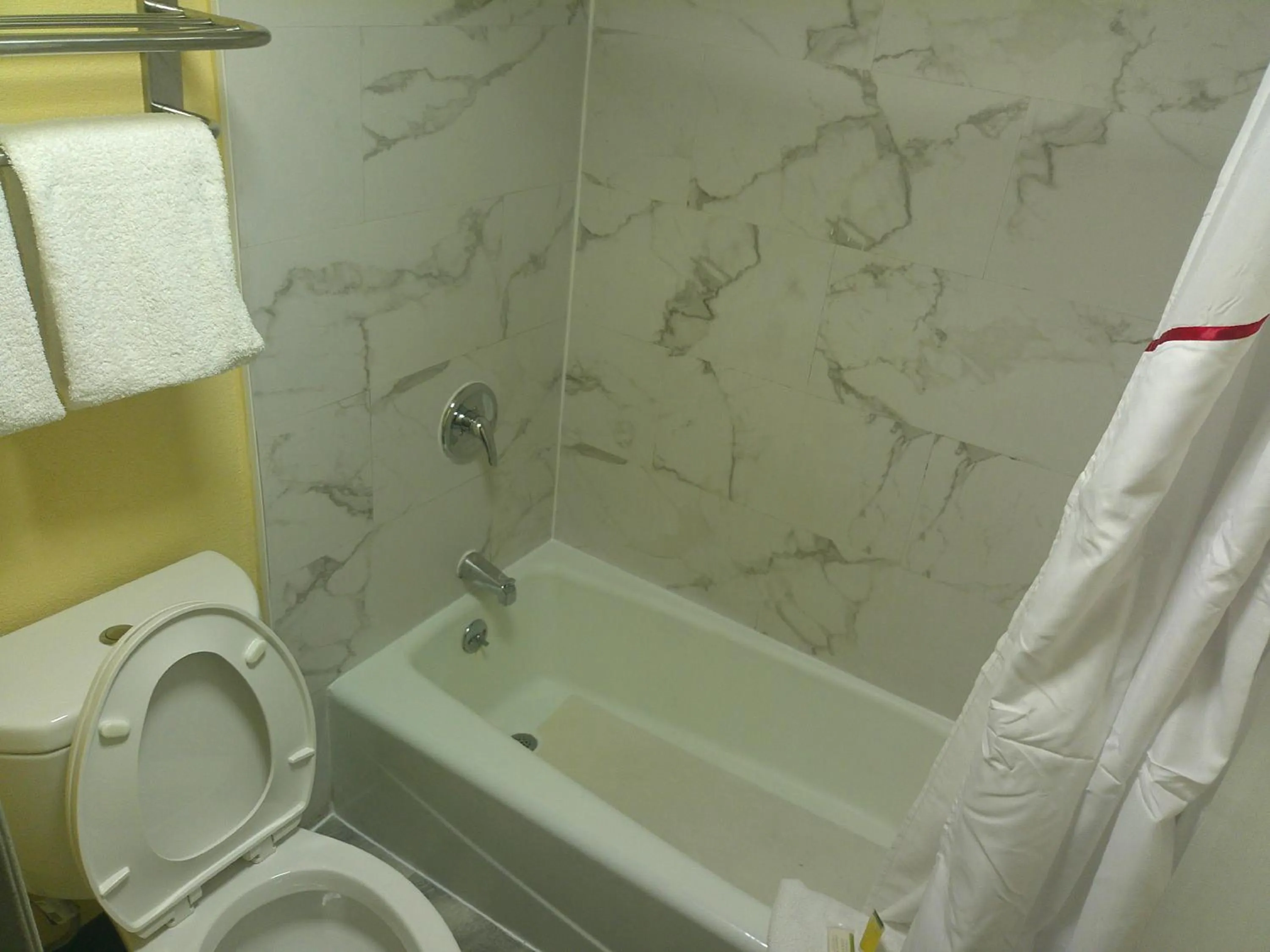 Bathroom in Red Roof Inn Hampton Coliseum