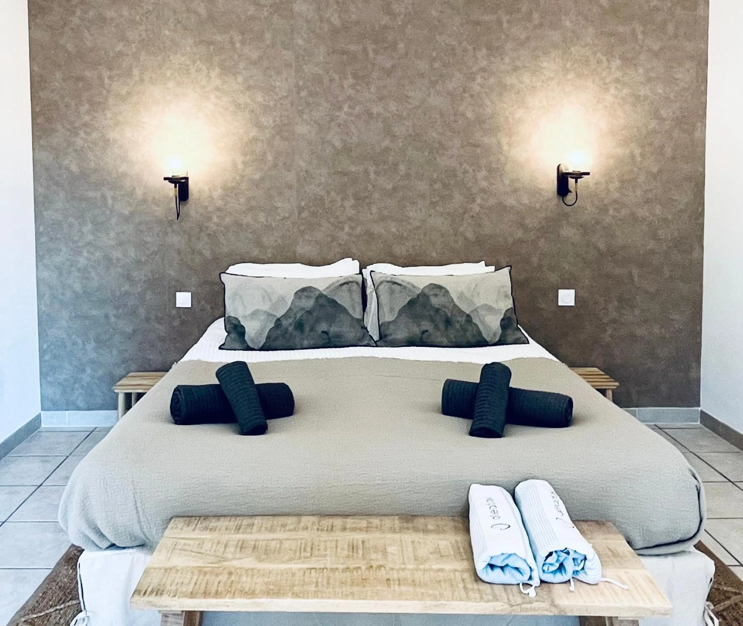 Bed in Domaine de Licetto