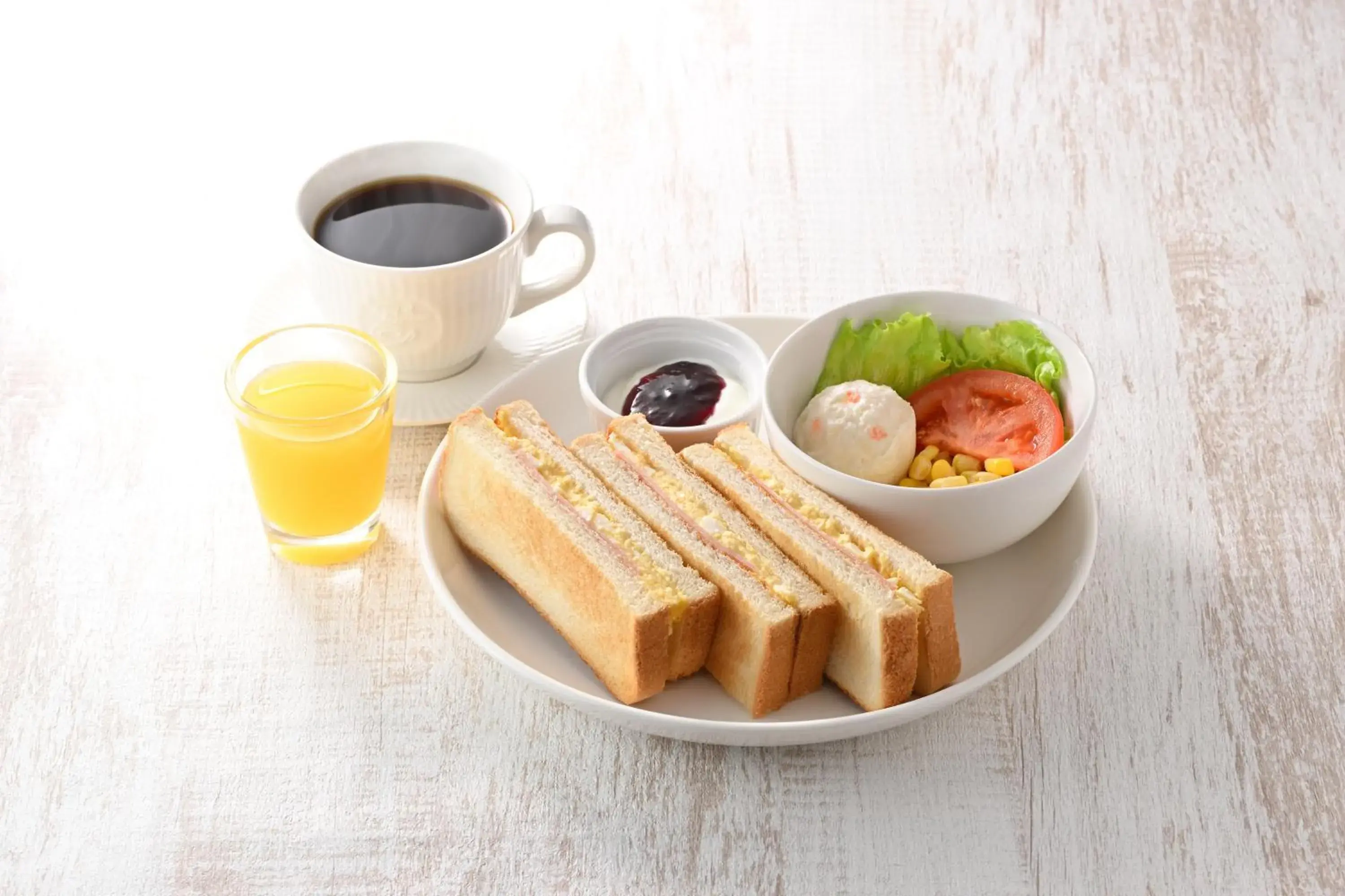 Breakfast in JR Inn Sapporo Kita 2 Jo Breakfast in JR Inn Sapporo Kita 2 Jo