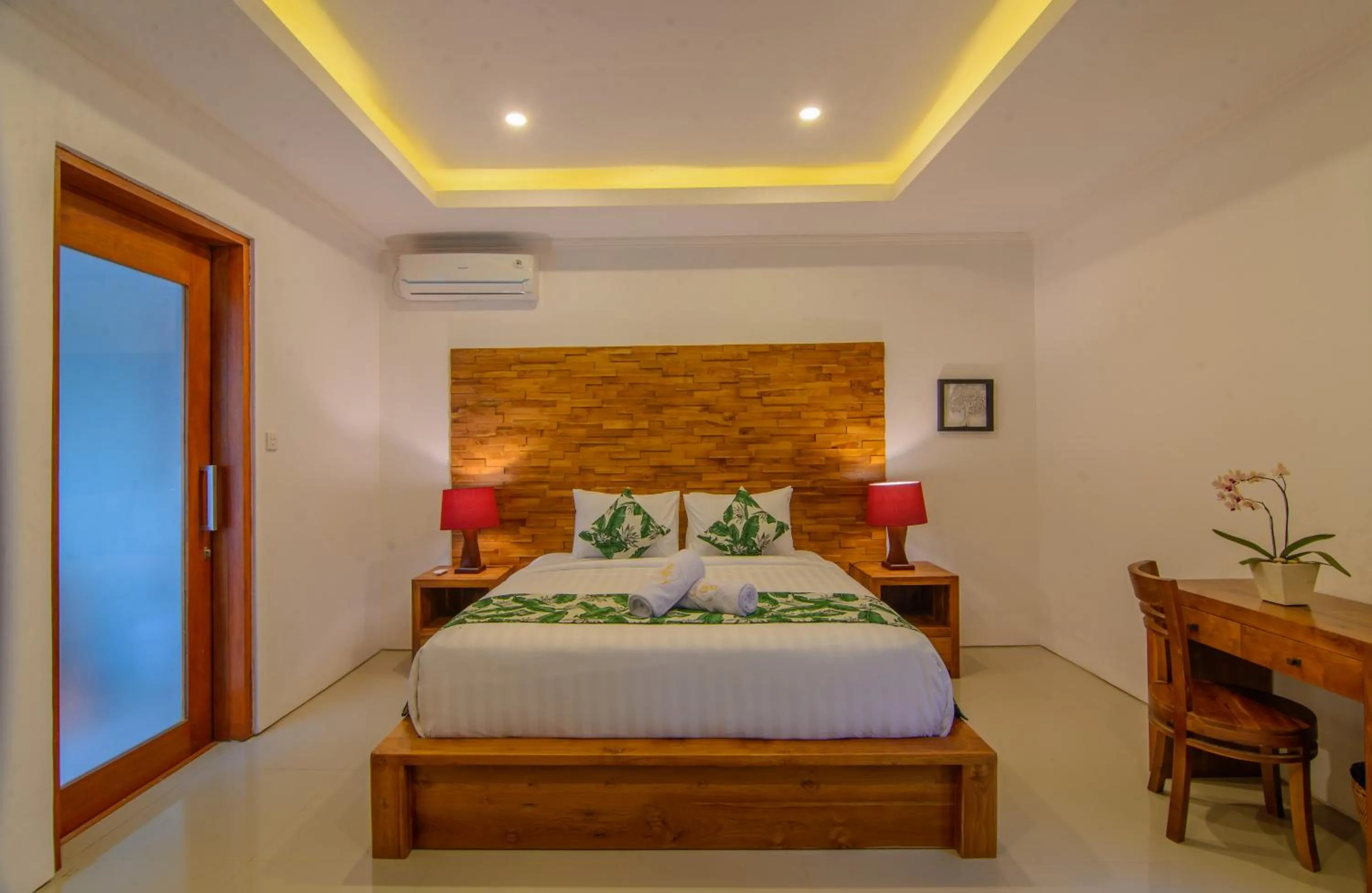Bed in The Sidemen Villa