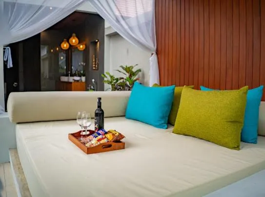 Bed in The Sidemen Villa
