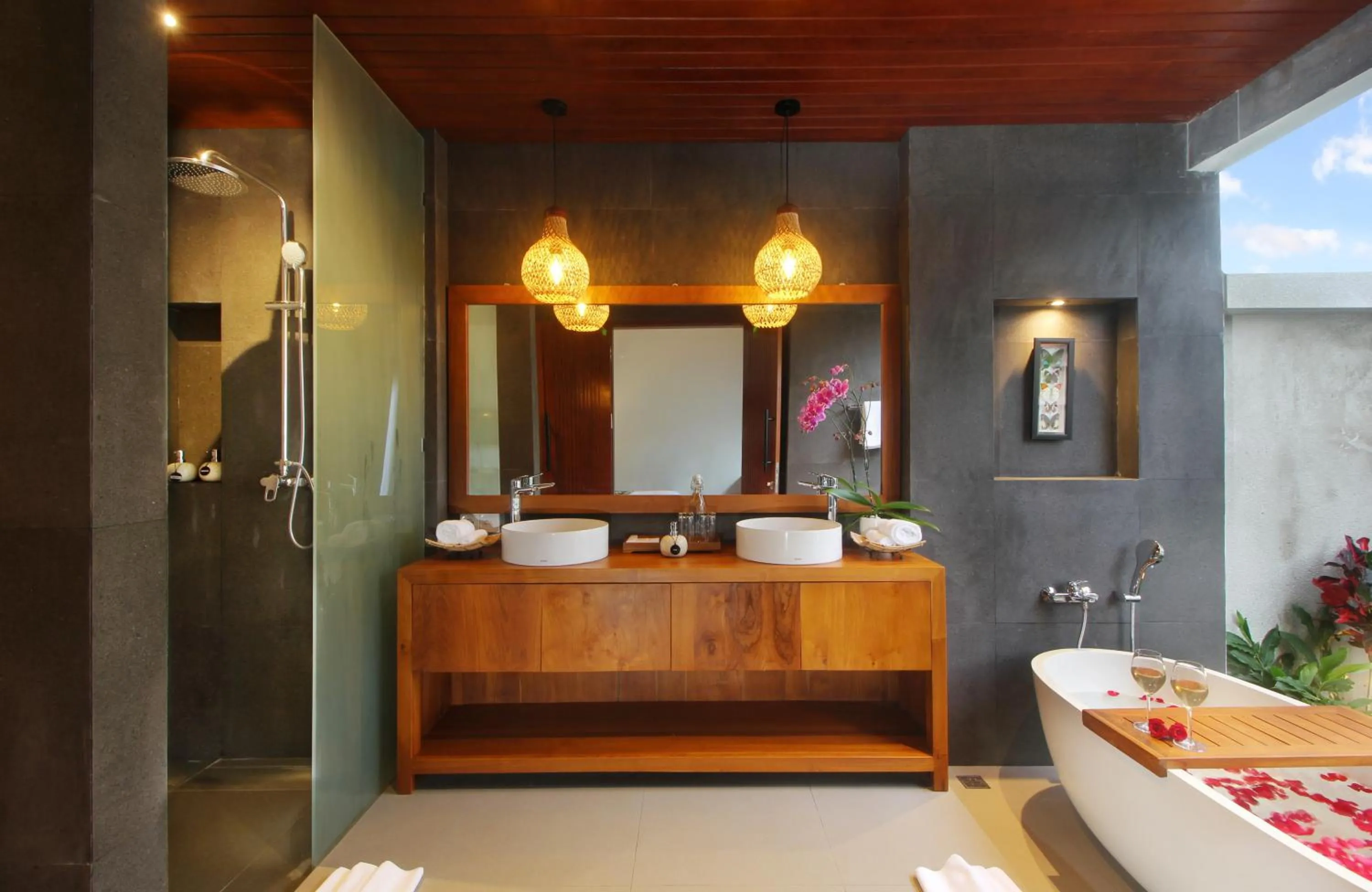 Bathroom in The Sidemen Villa