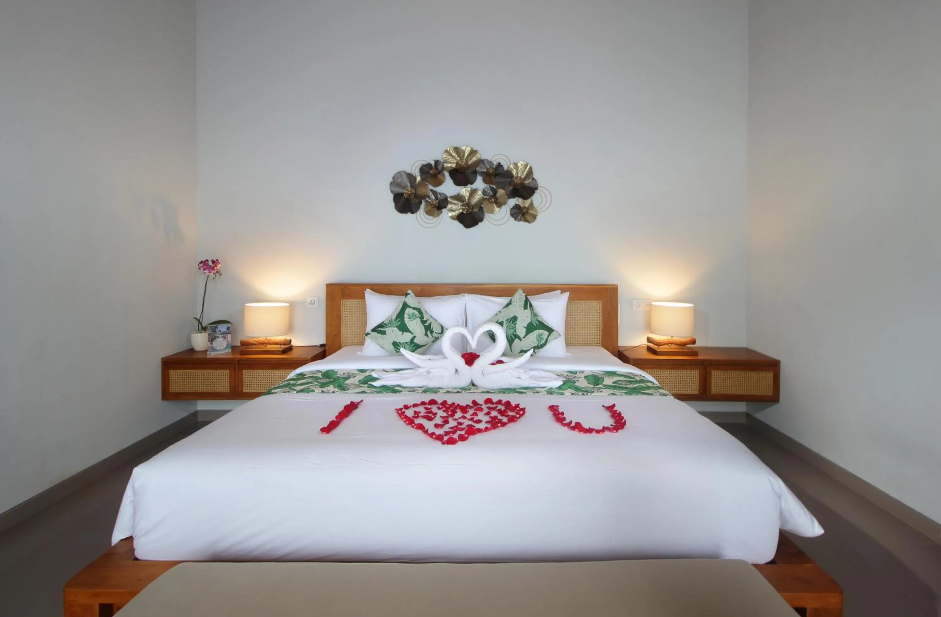 Bed in The Sidemen Villa