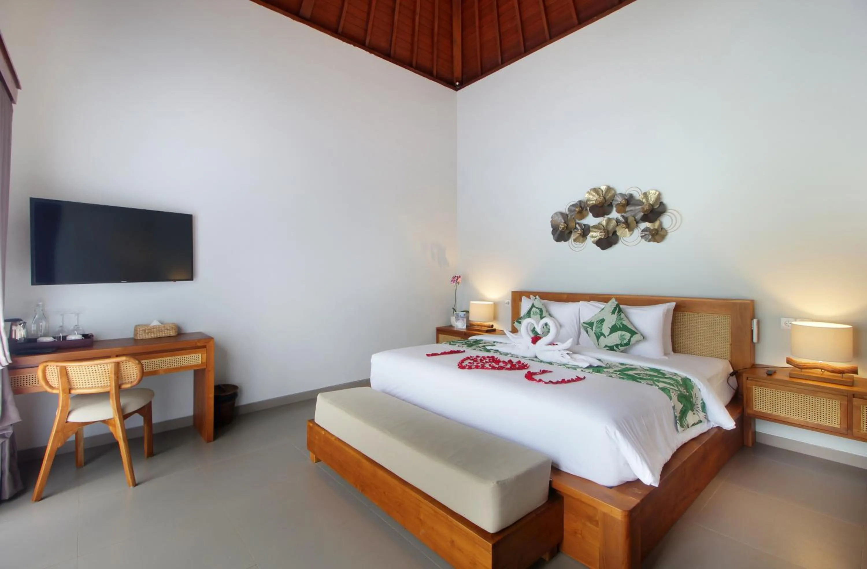 Bed in The Sidemen Villa