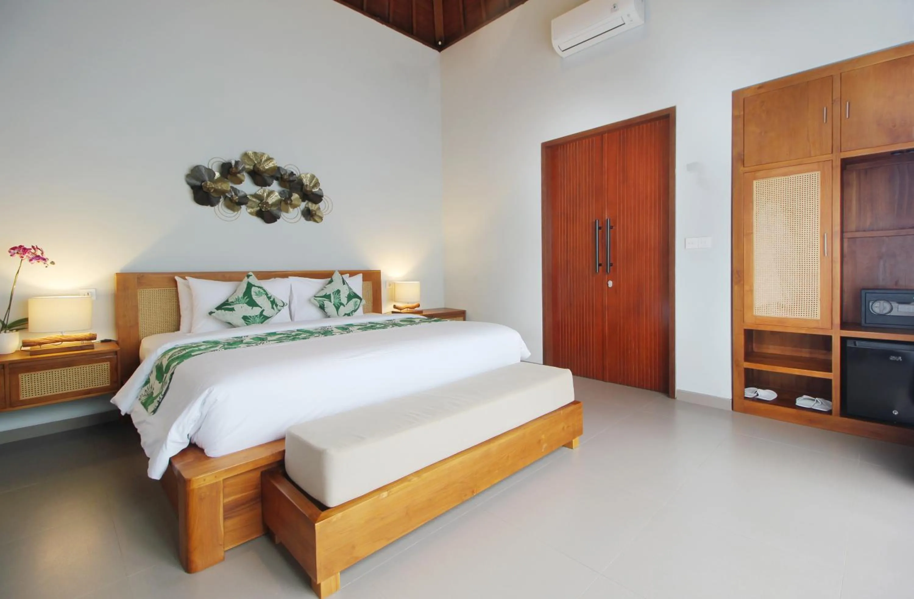 Bed in The Sidemen Villa