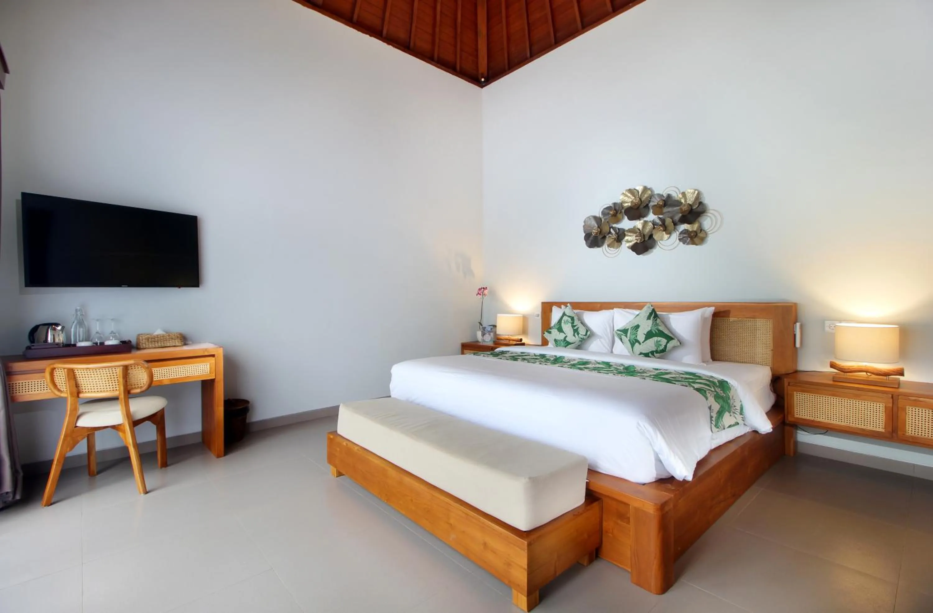 Bed in The Sidemen Villa