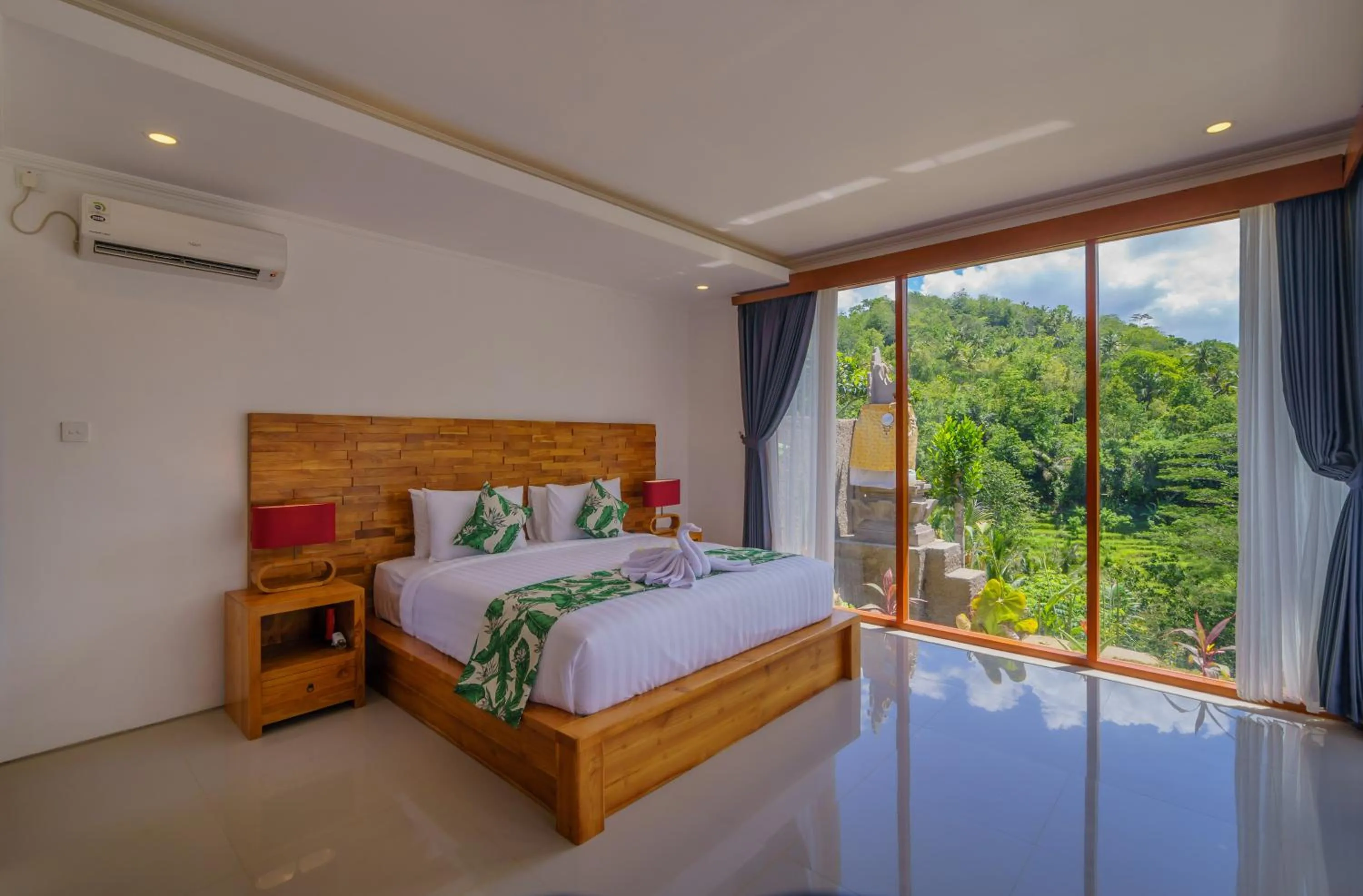 Bed in The Sidemen Villa
