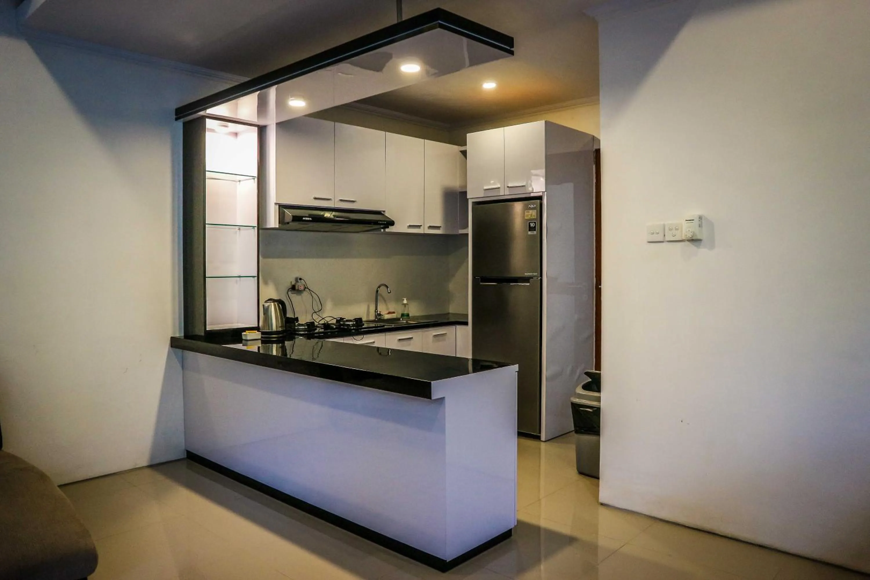 kitchen in The Sidemen Villa