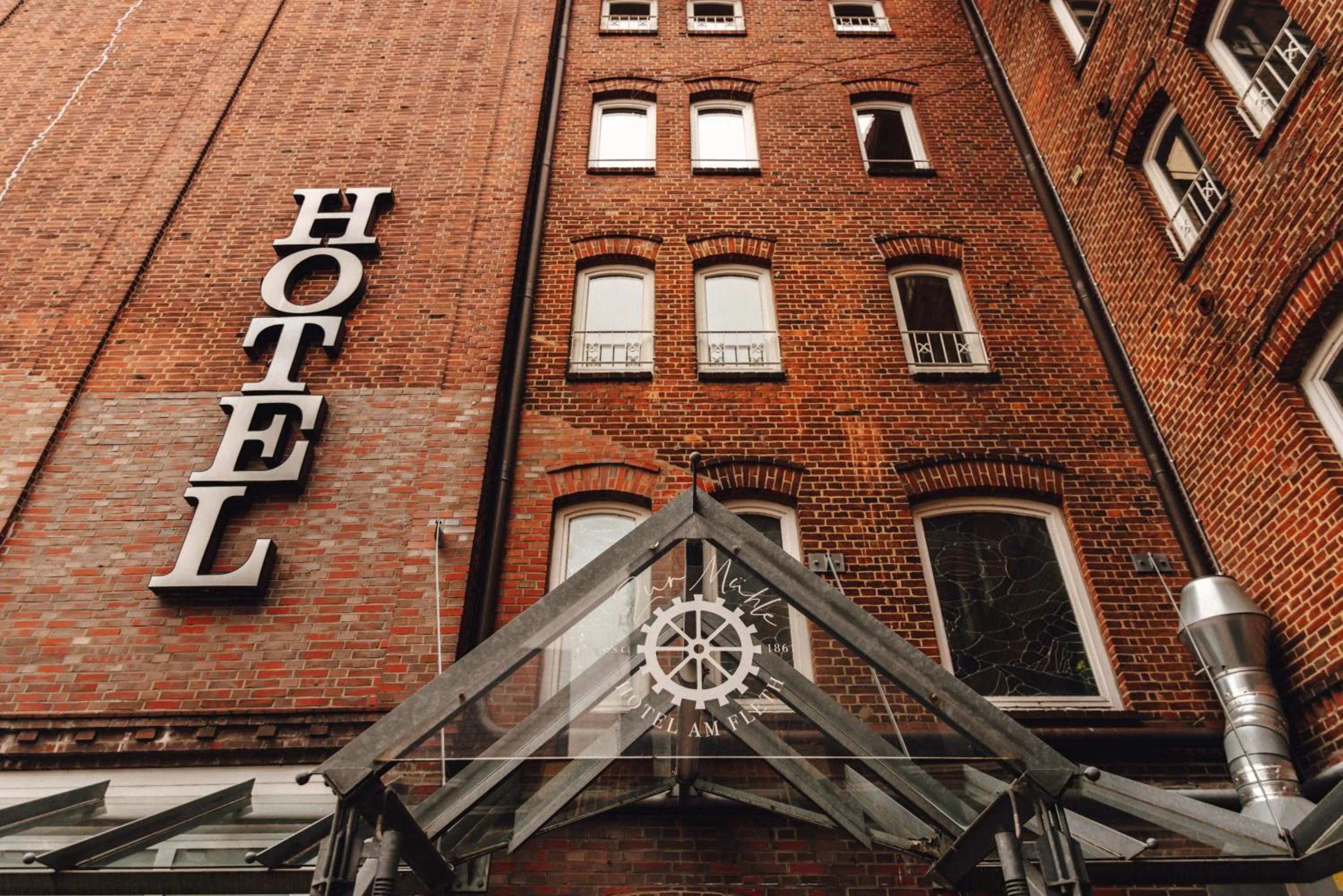 Property building in Zur Mühle - Hotel am Fleth