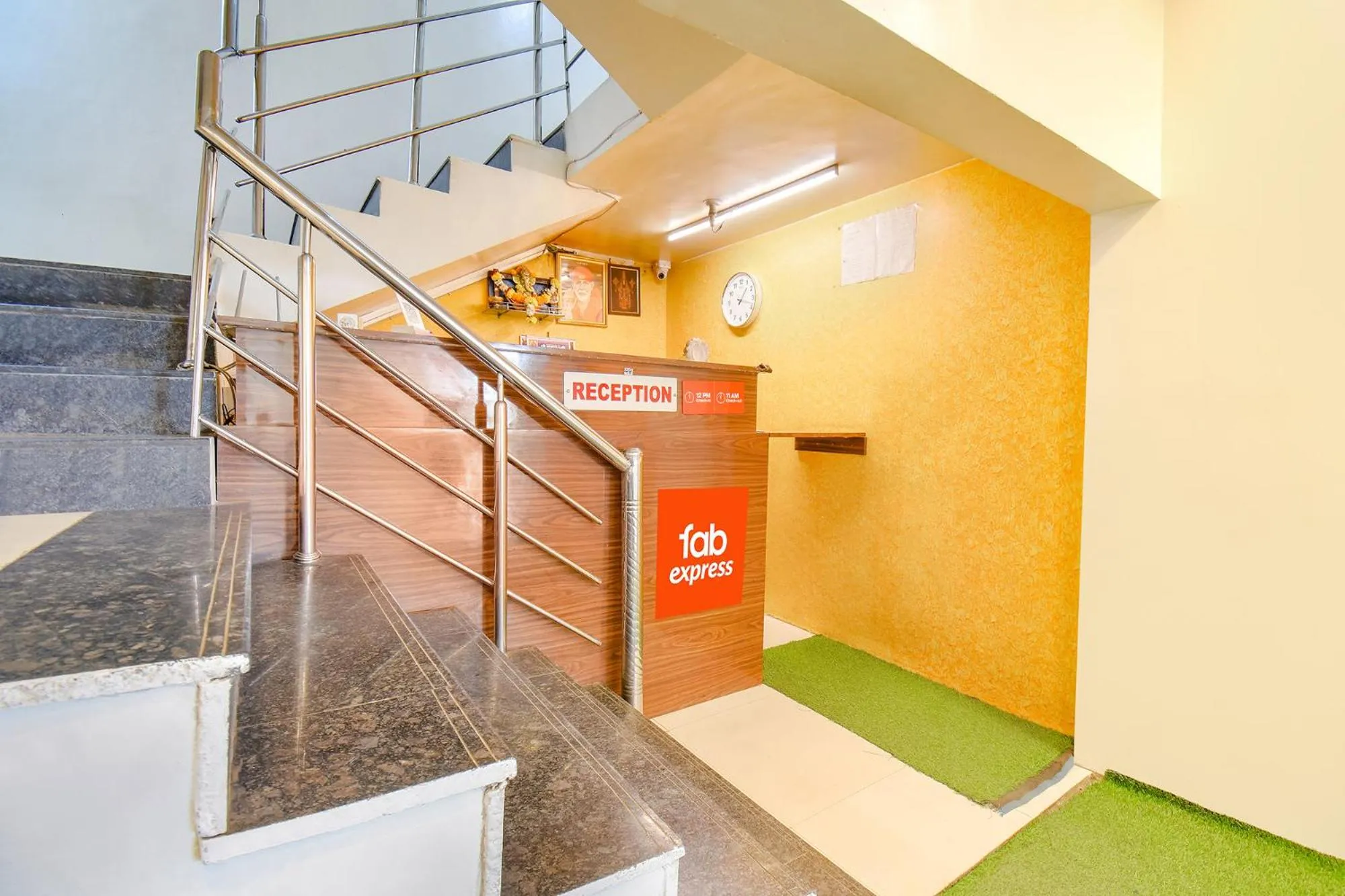 Lobby or reception in Via Shivsai Palace - Nr Shree Krishna Temple