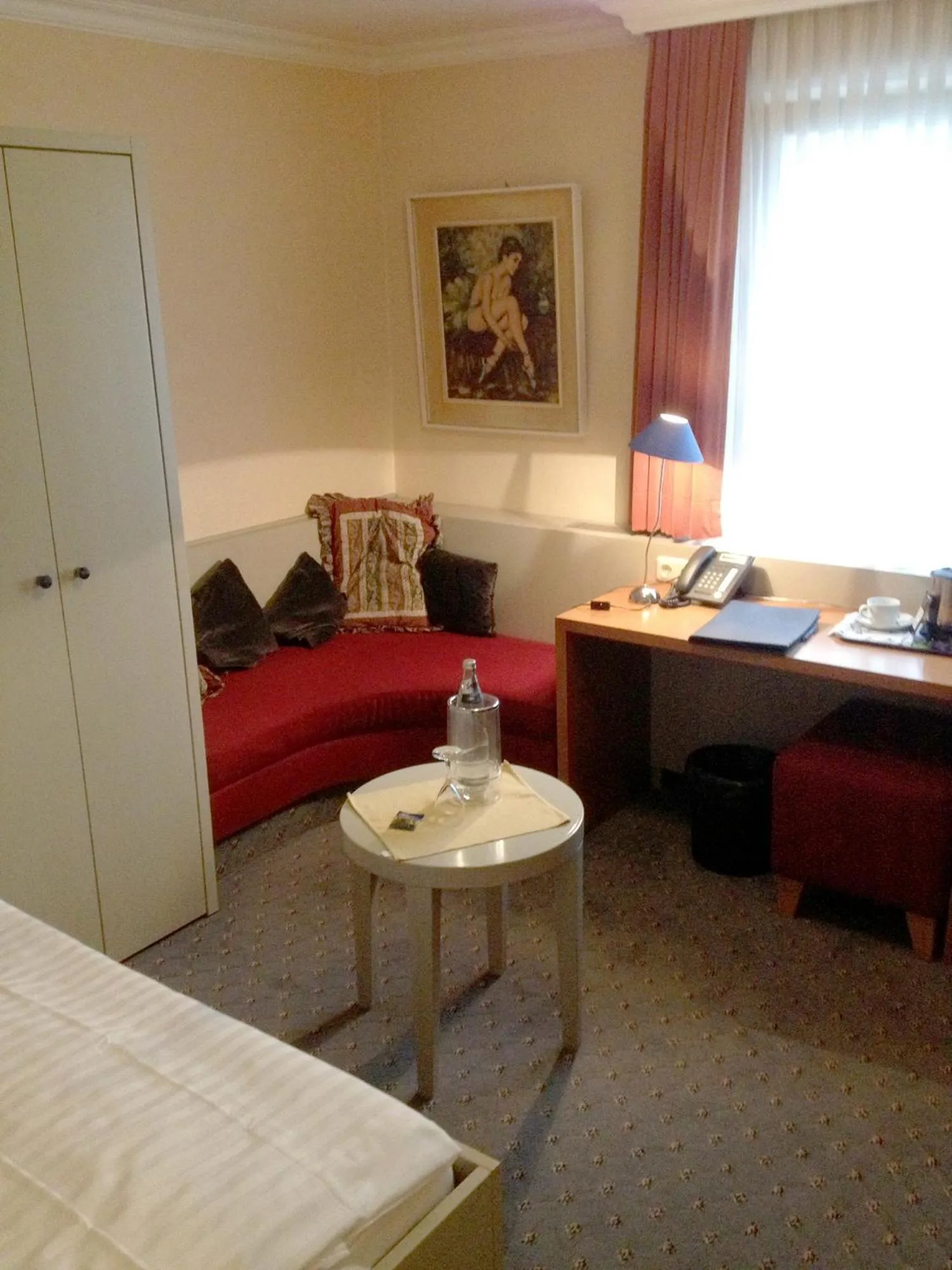 Seating area, Bed in Haus am Meer Steinhude