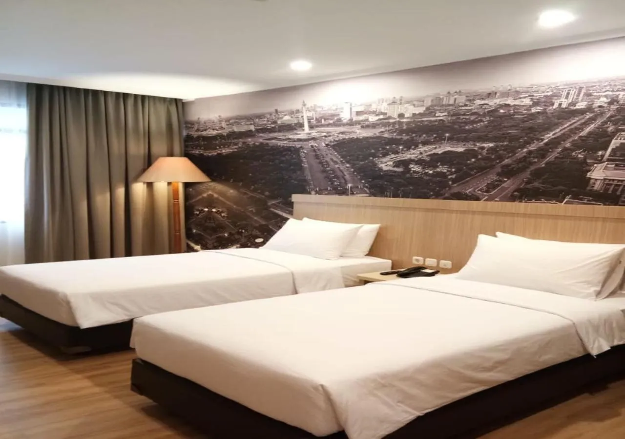 Bed in Sanno Pluit Hotel