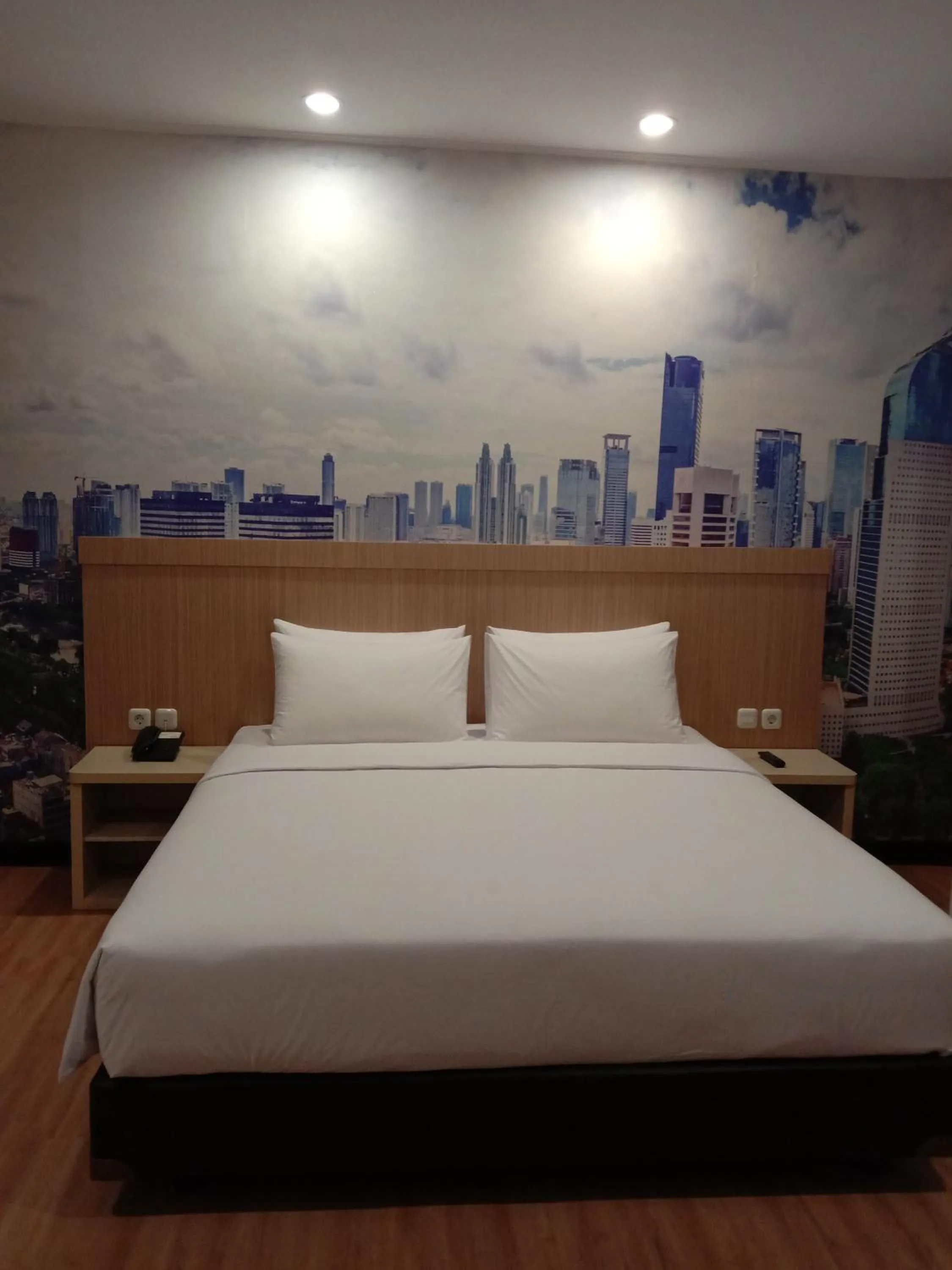 Bed in Sanno Pluit Hotel
