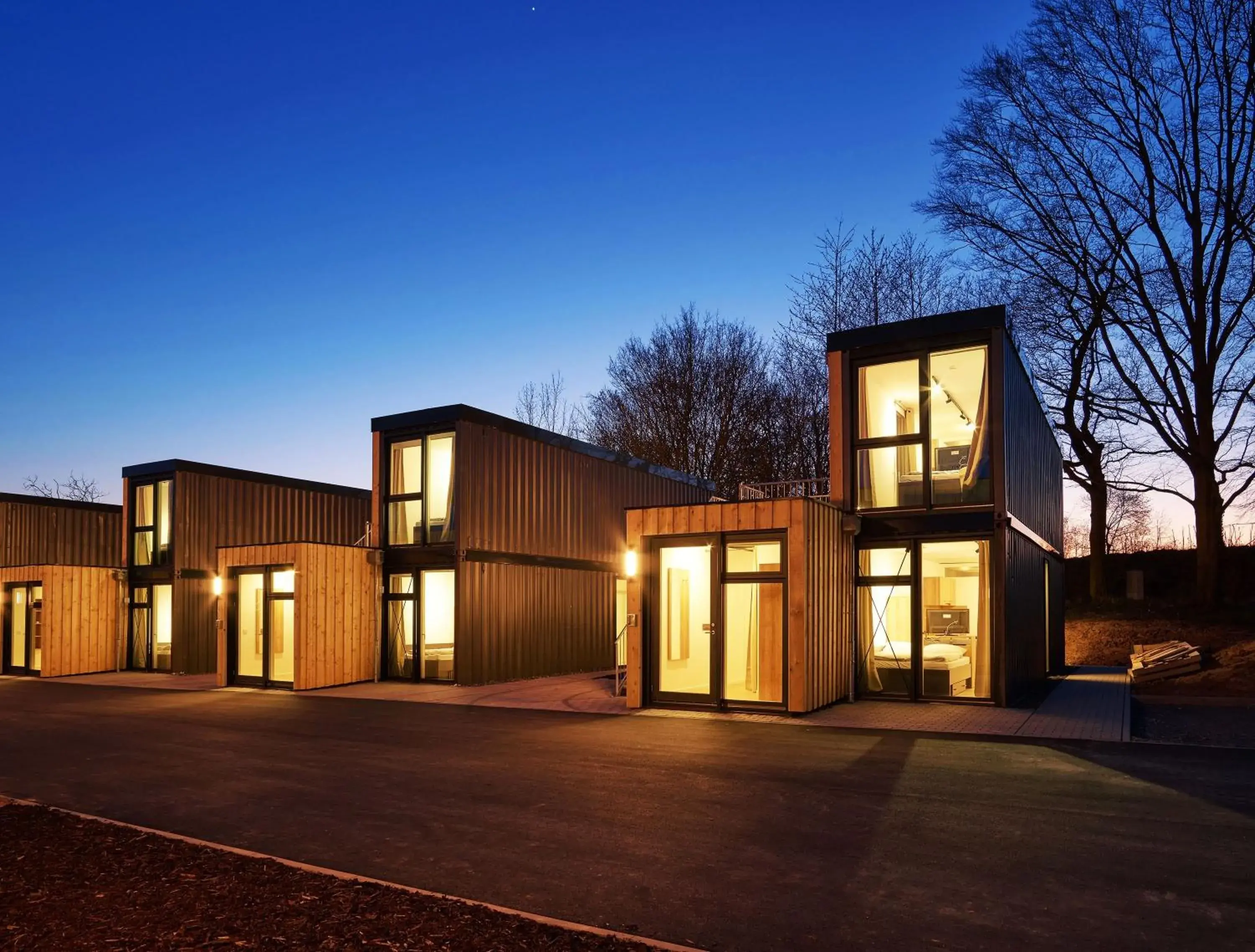 Modern ausgebauter Überseecontainer als Tiny House Modern ausgebauter Überseecontainer als Tiny House