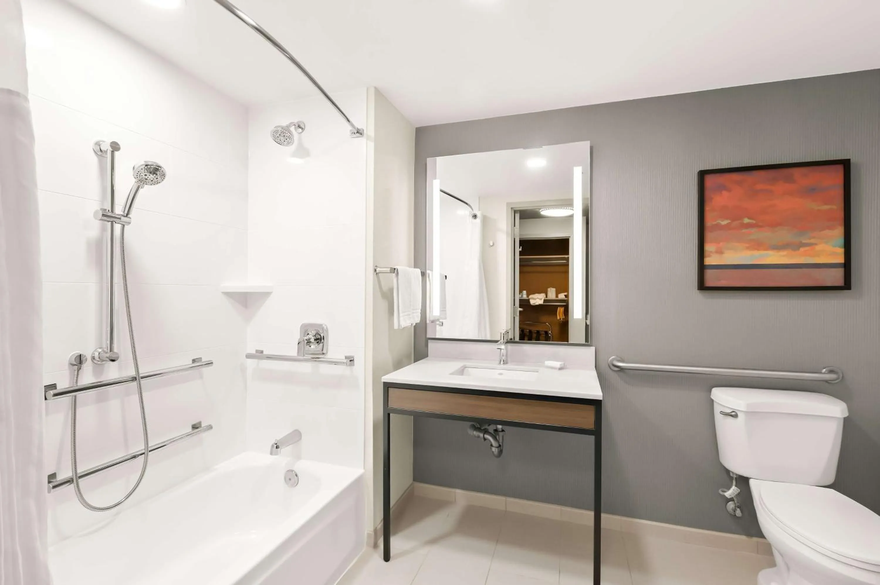 Bathroom in Hilton Garden Inn San Mateo