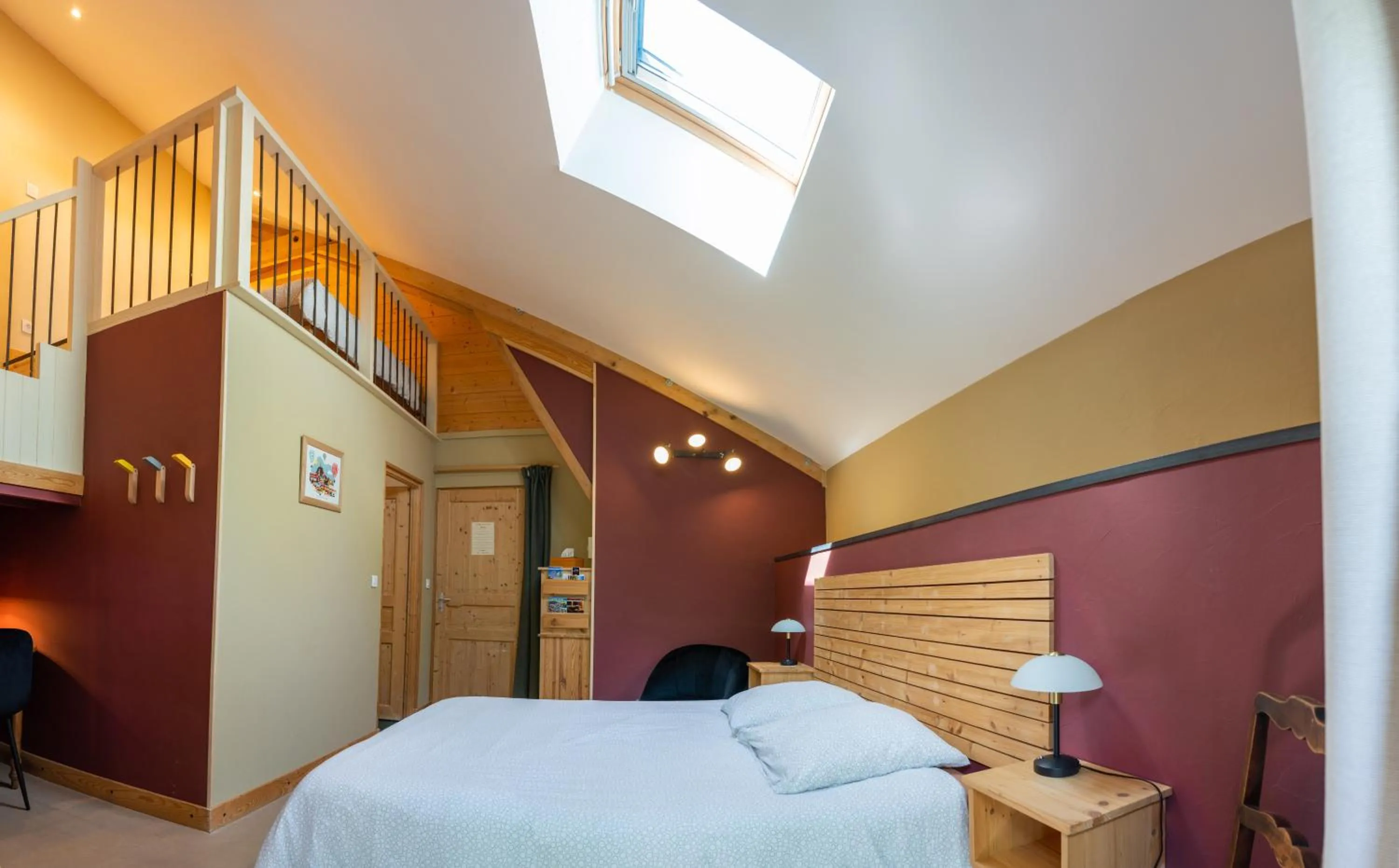 Bed in Les Balcons de la Terrasse