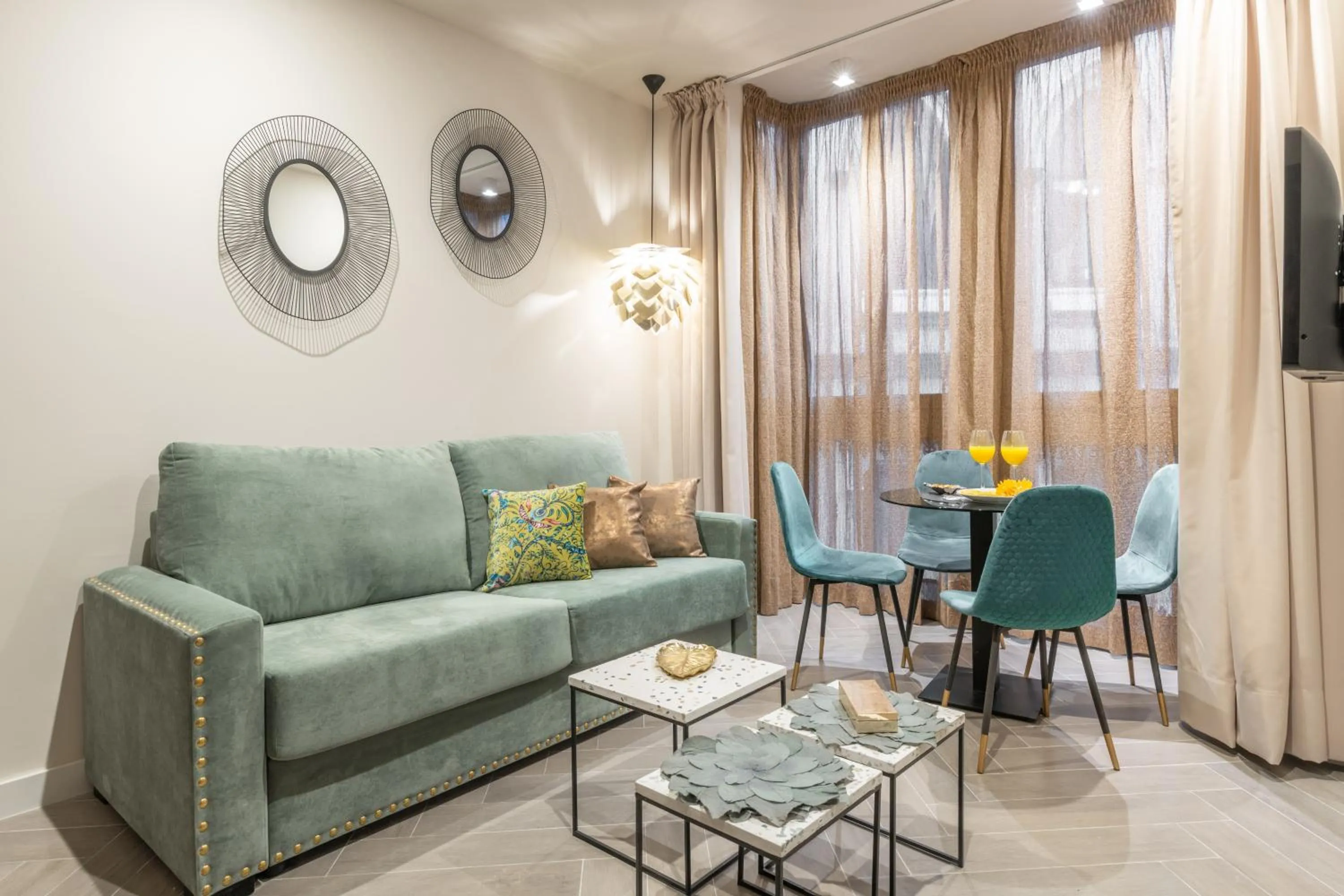 Living room in Spa del Palacete