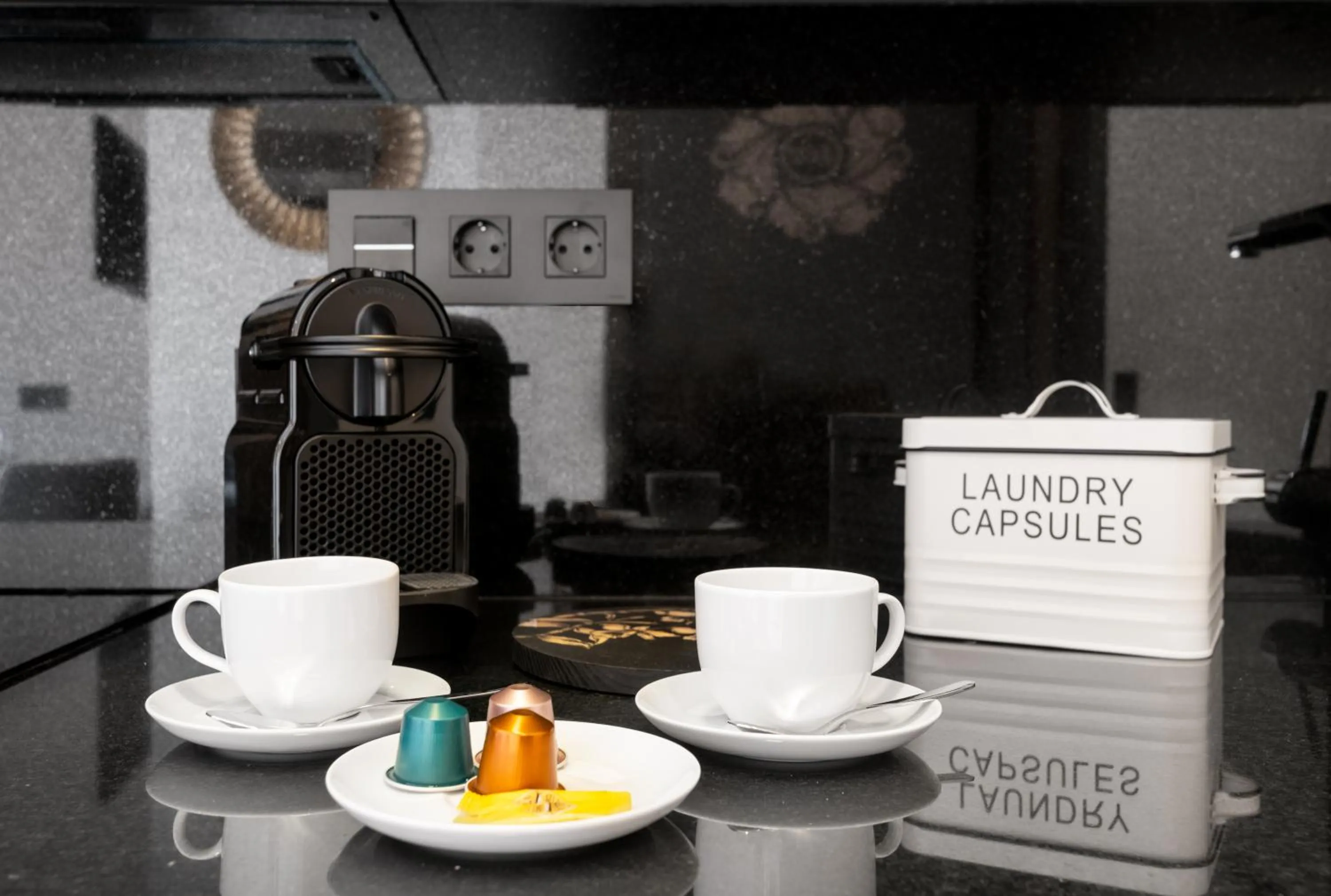 Kitchen or kitchenette in Spa del Palacete