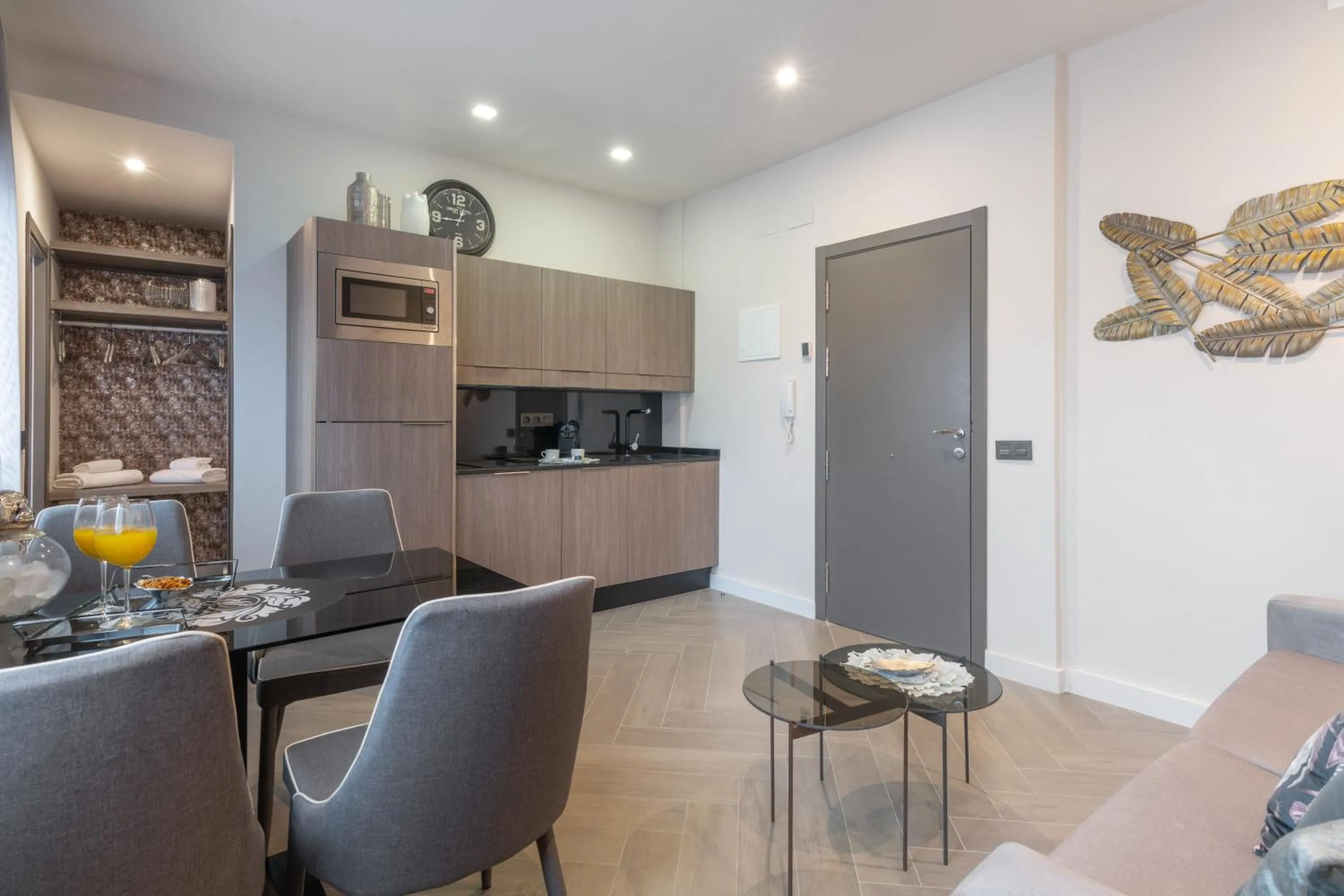 Kitchen or kitchenette in Spa del Palacete