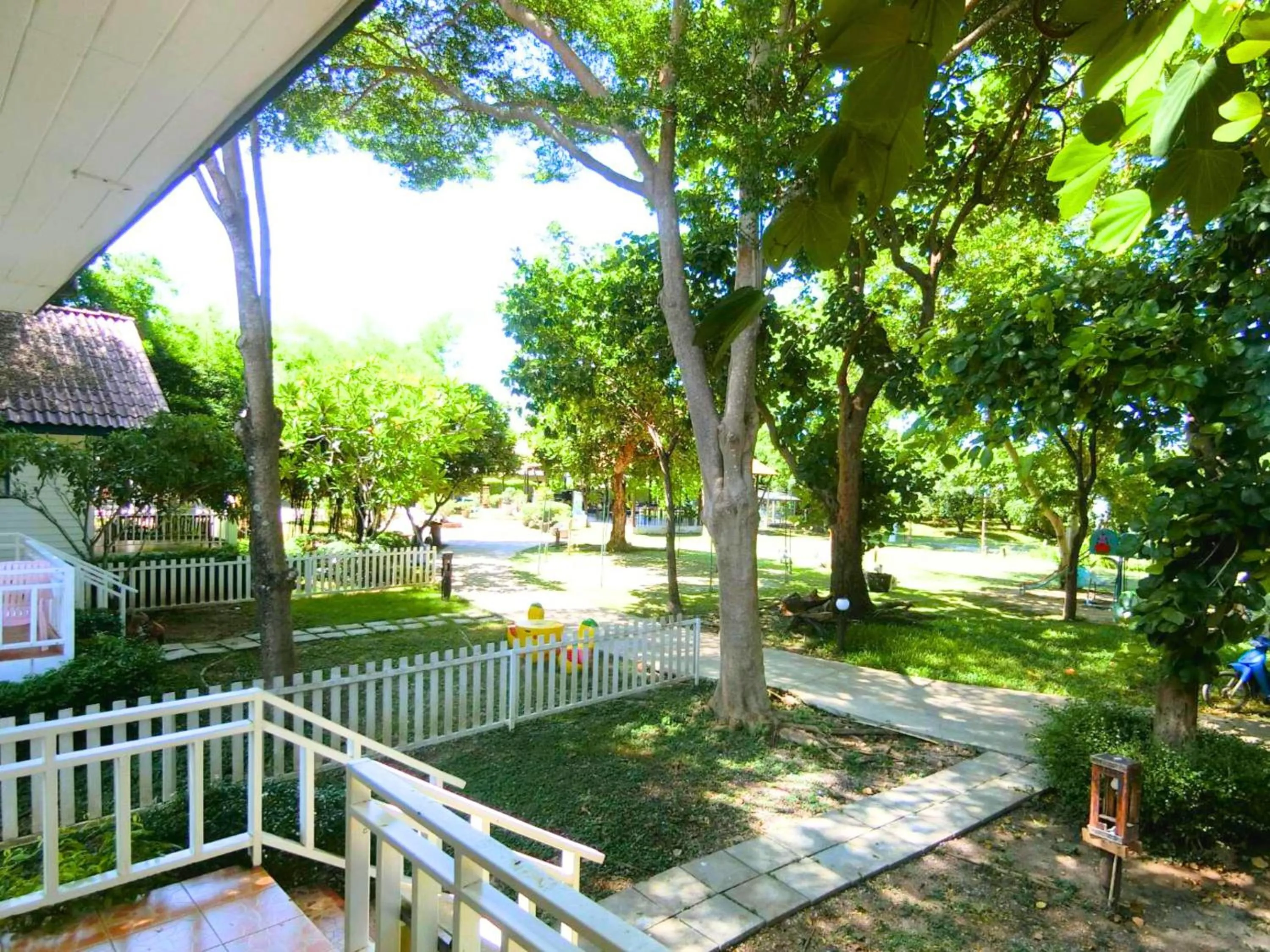 Patio in AURA Park Resort