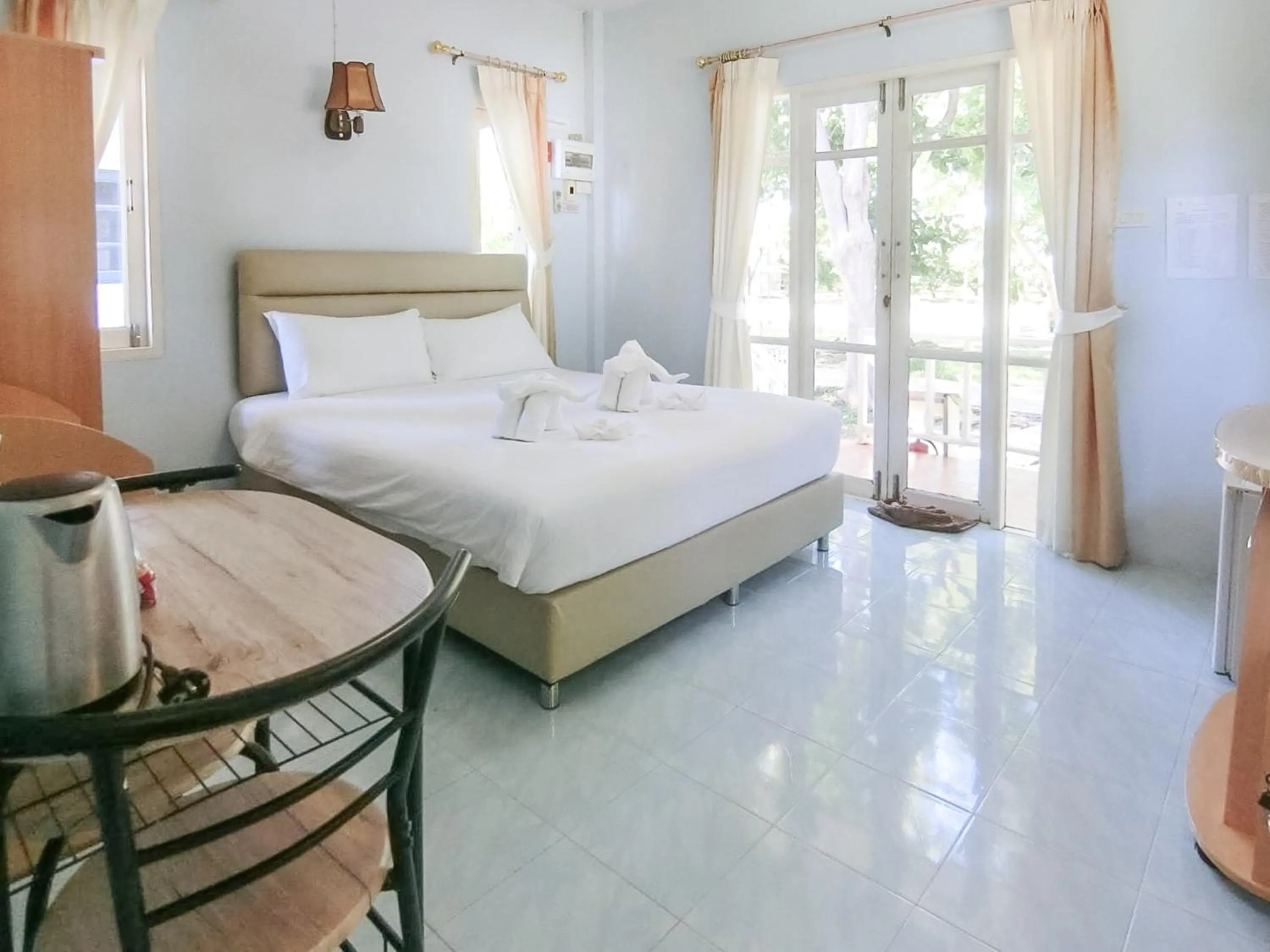 Bed in AURA Park Resort