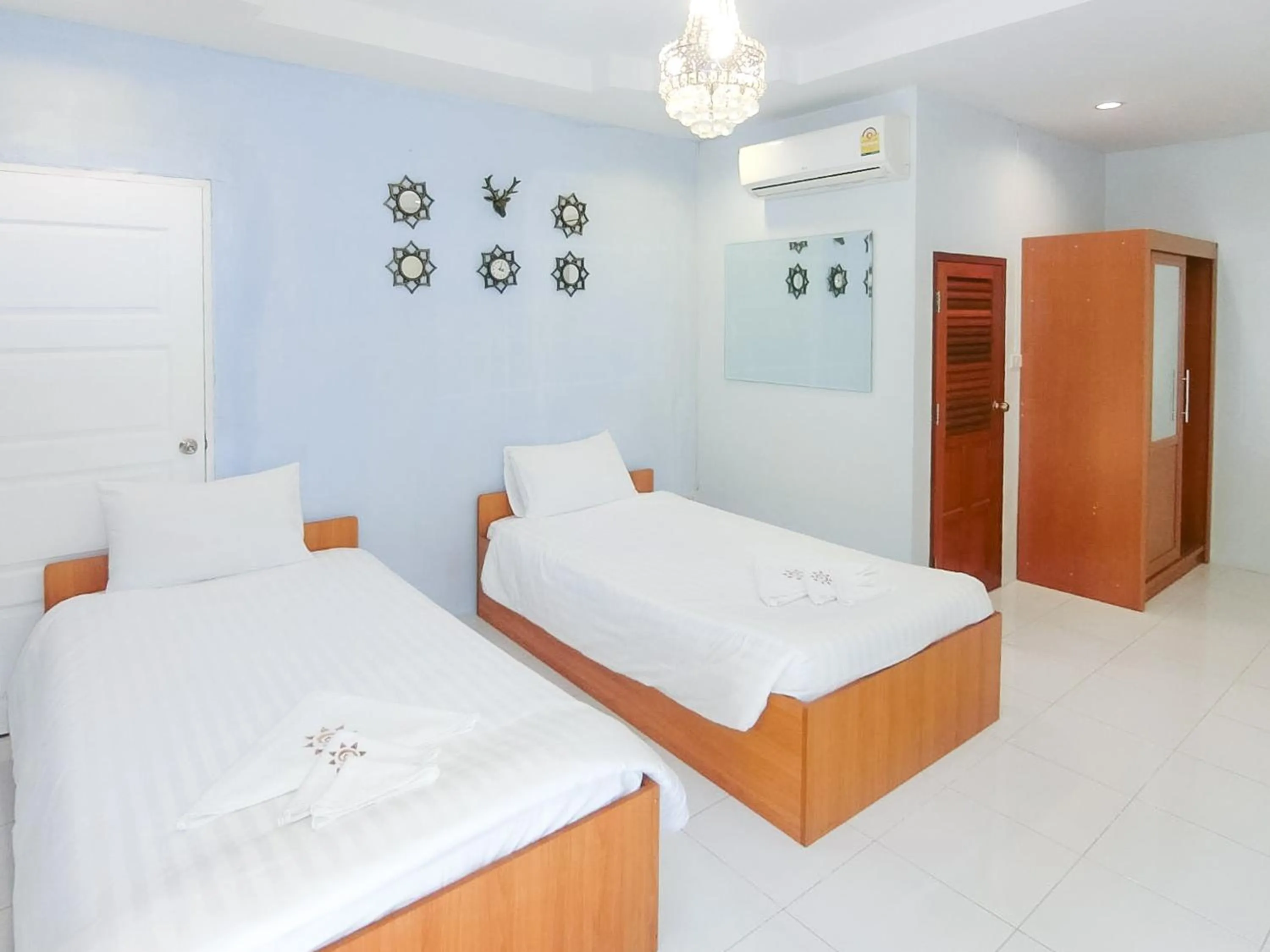 Bed in AURA Park Resort